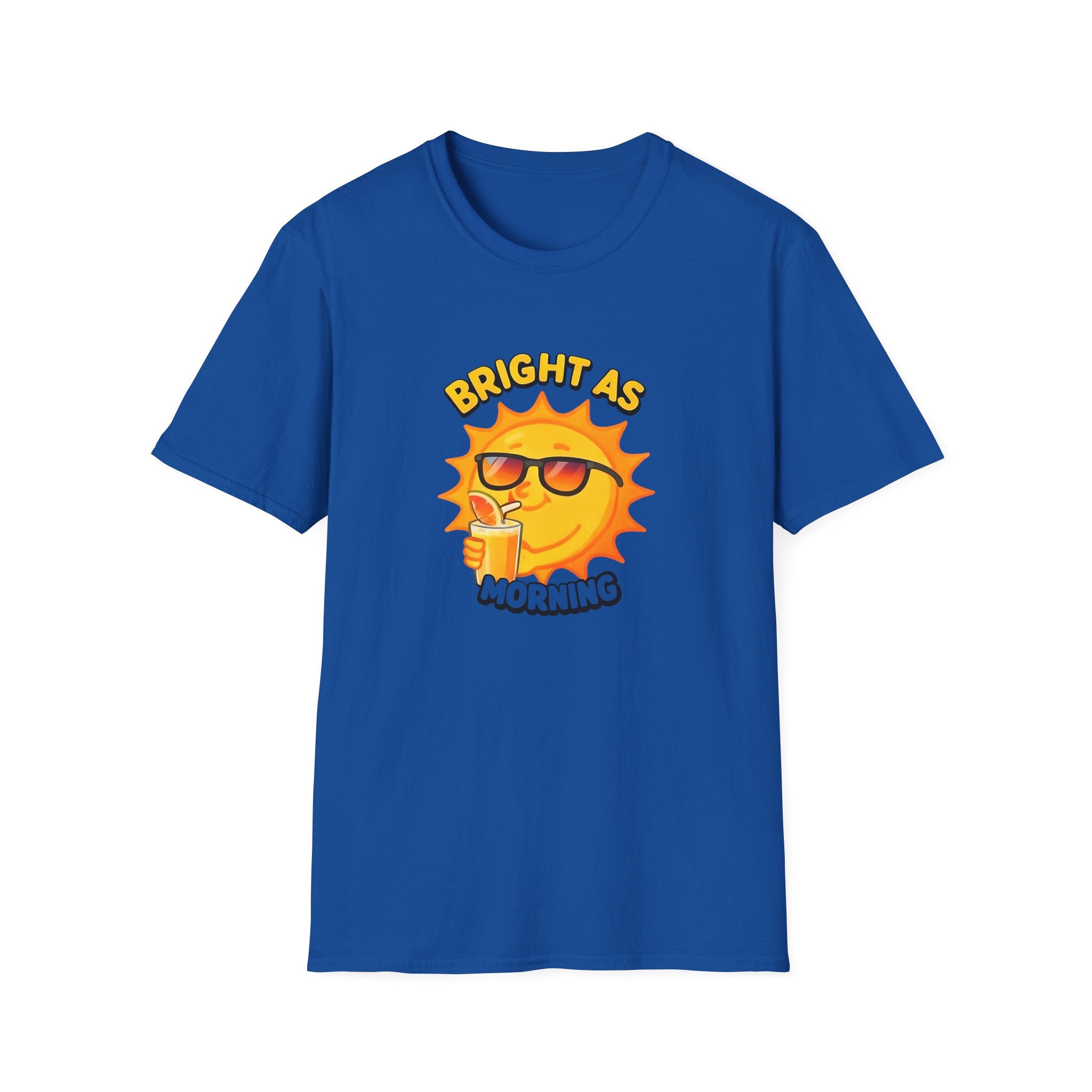 Bright as Morning T-Shirt - Fun Summer Tee, Gift for Friends, Casual Wear, Summer Vibes