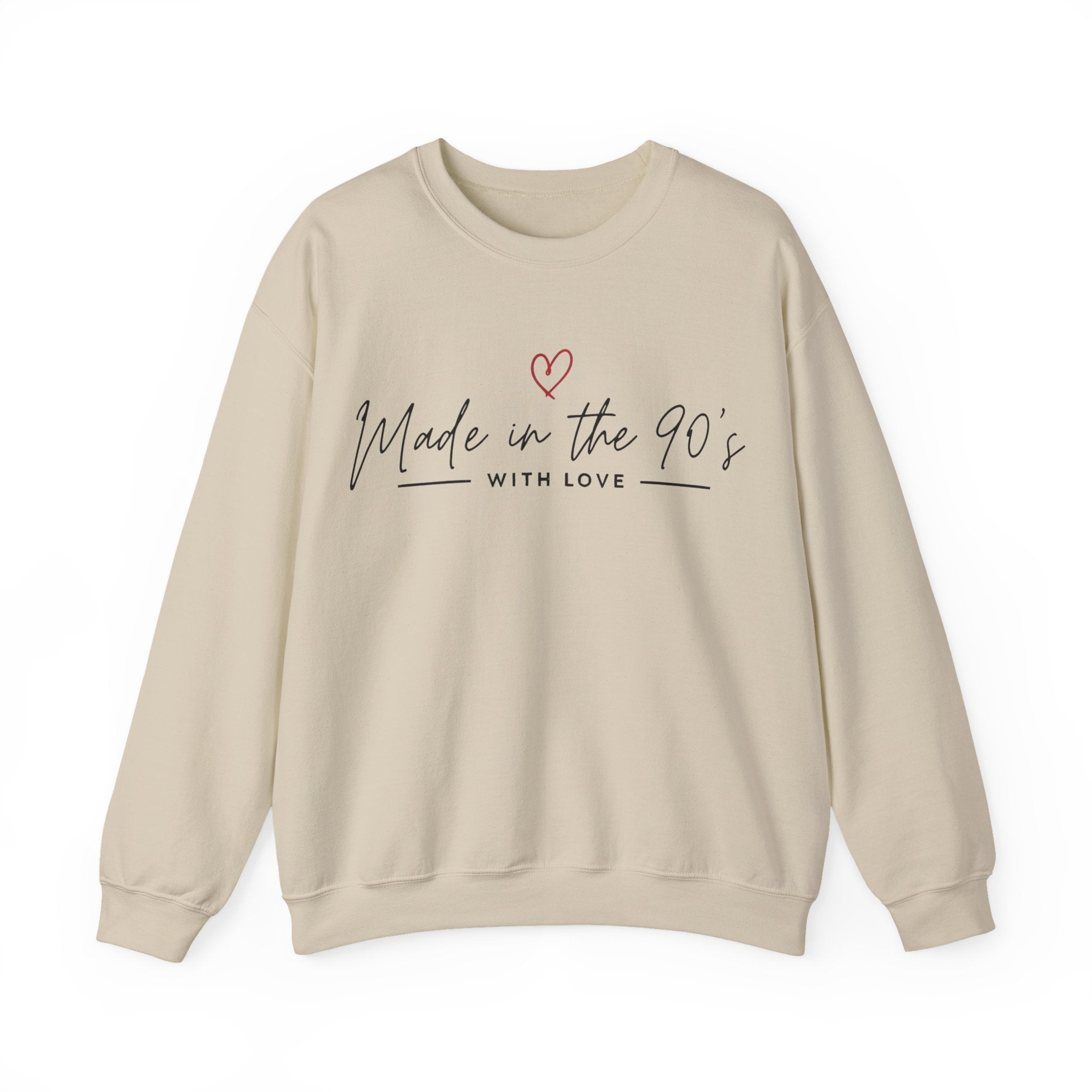 Made in the 90's Unisex Heavy Blend™ Crewneck Sweatshirt - Made in the 90's with love..