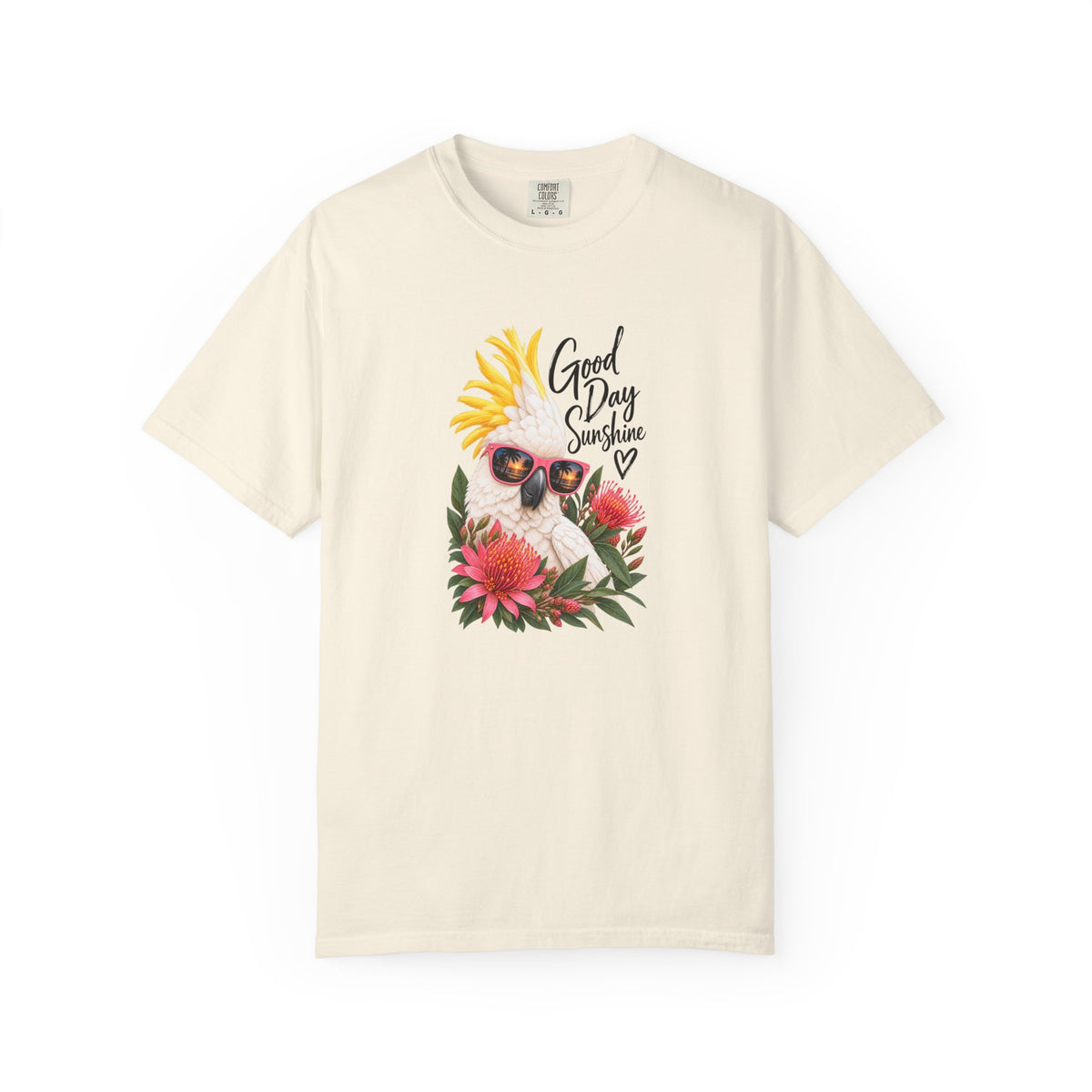 Good Day Sunshine Floral Cockatoo T-Shirt
