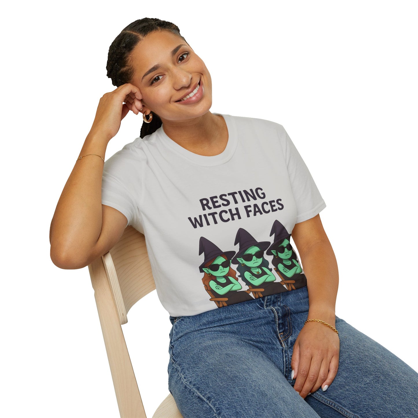 Resting Witch Faces Unisex Softstyle T-Shirt | Cute Halloween Tee, Witch Shirt, Gifts for Her, Spooky Season Apparel, Comfortable [...]