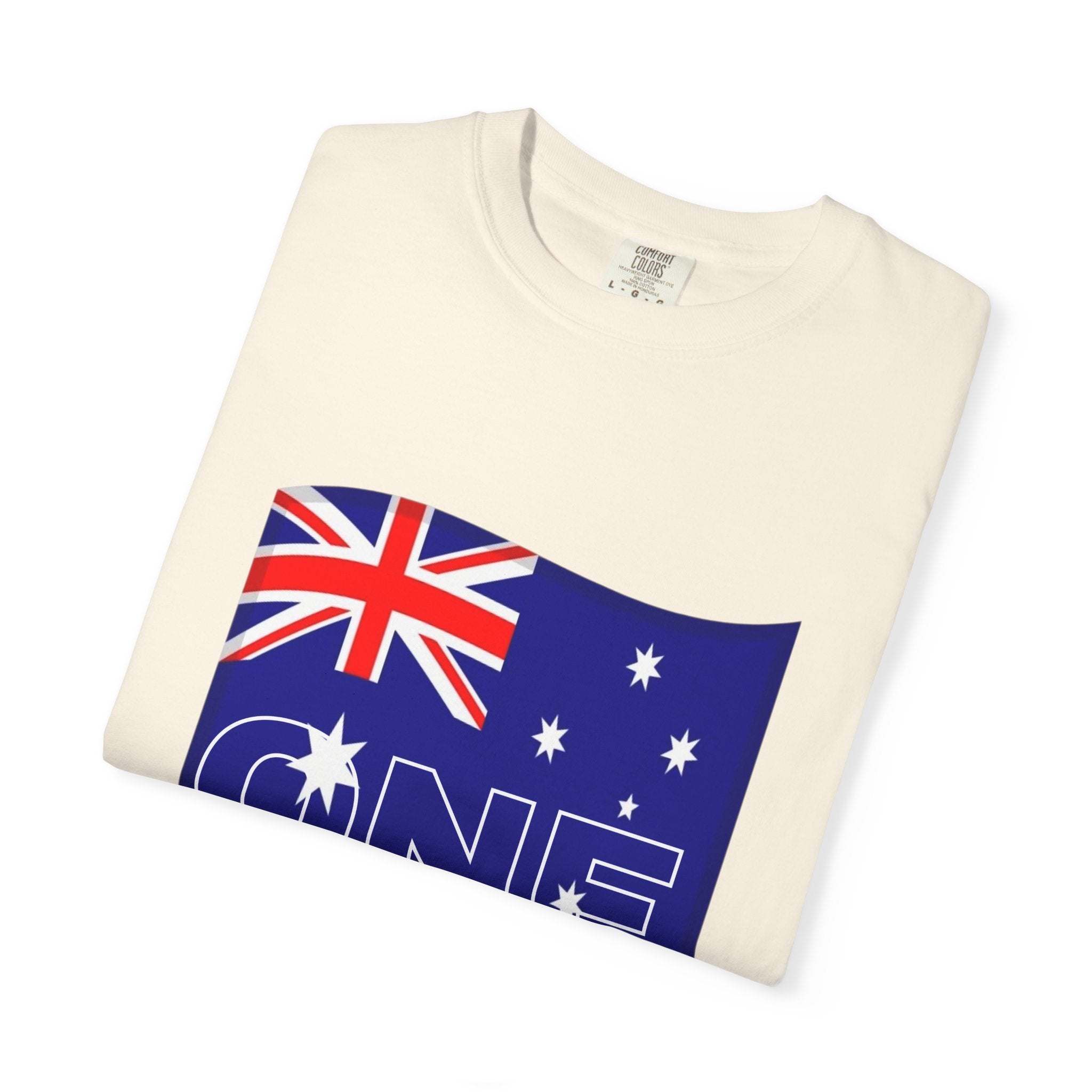 Australia Flag "One" Graphic T-Shirt