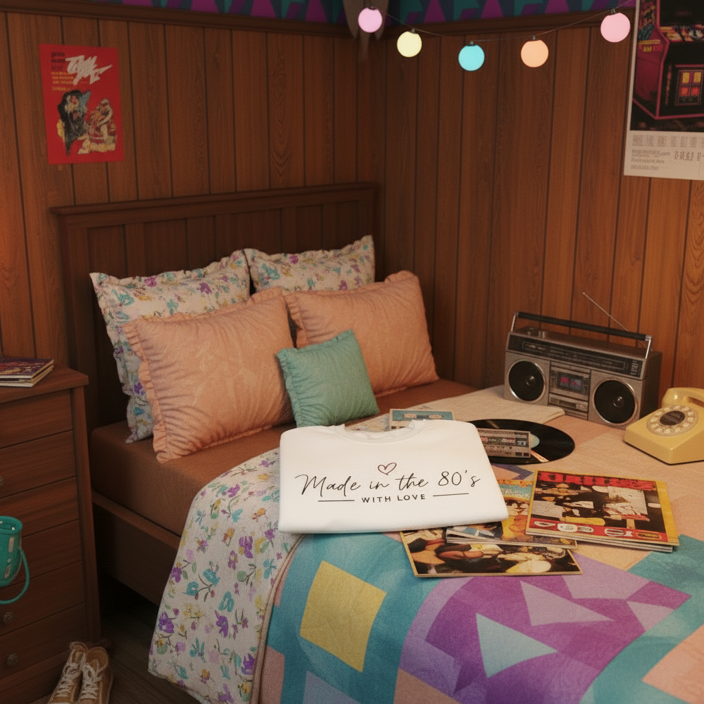 Made in the 80's Unisex Heavy Blend™ Crewneck Sweatshirt - Made in the 80's with love..