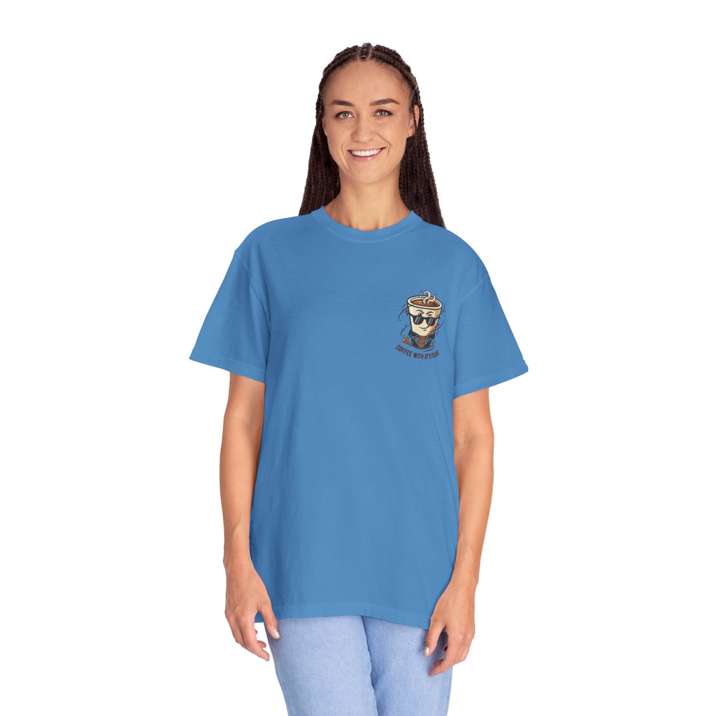 Running on Coffee & Attitude Mum T-Shirt