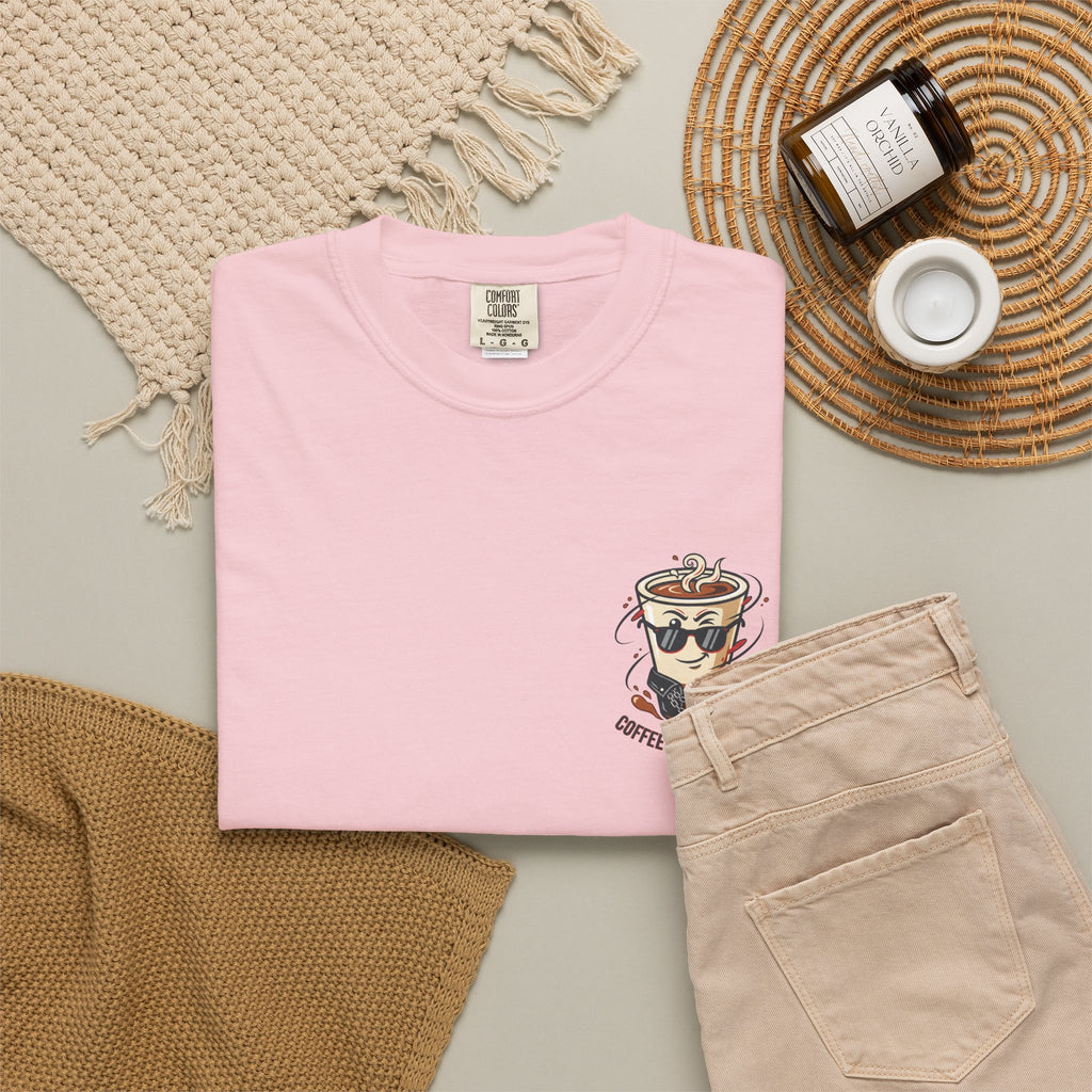Running on Coffee & Attitude Mum T-Shirt
