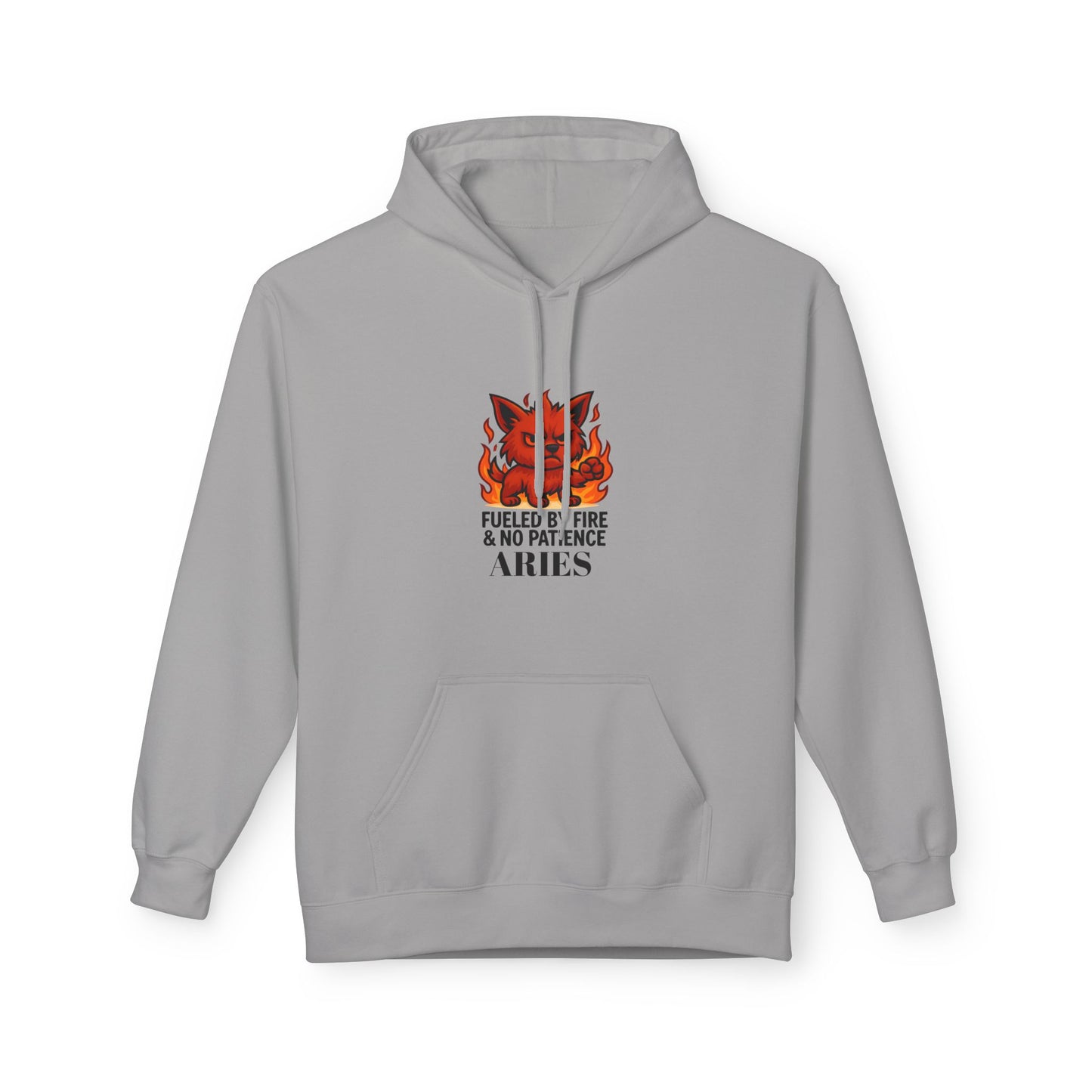 Aries Dog Fire Element Hoodie - Cozy Unisex Sweatshirt, Horoscope Gift, Astrology Apparel, Birthday Surprise, Zodiac Fashion