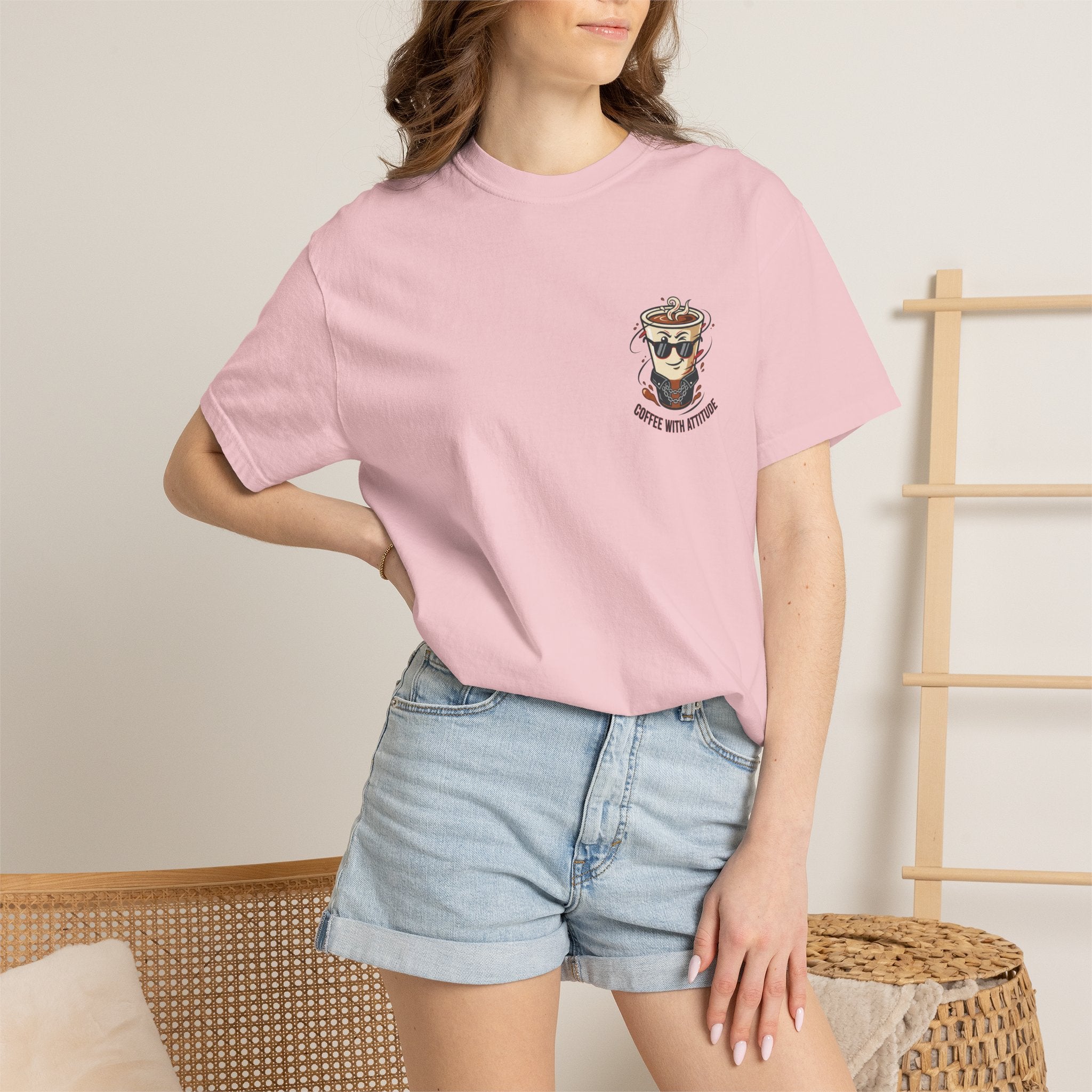 Running on Coffee & Attitude Mum T-Shirt