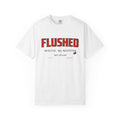 Flushed Graphic T-Shirt — 'Flushed' Sports Humour Tee with Definition Print