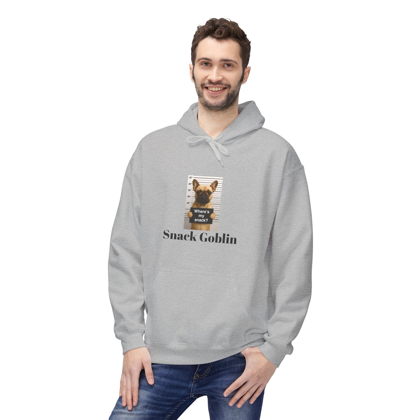 French Bulldog 'Snack Goblin' Snack Dealer Hoodie