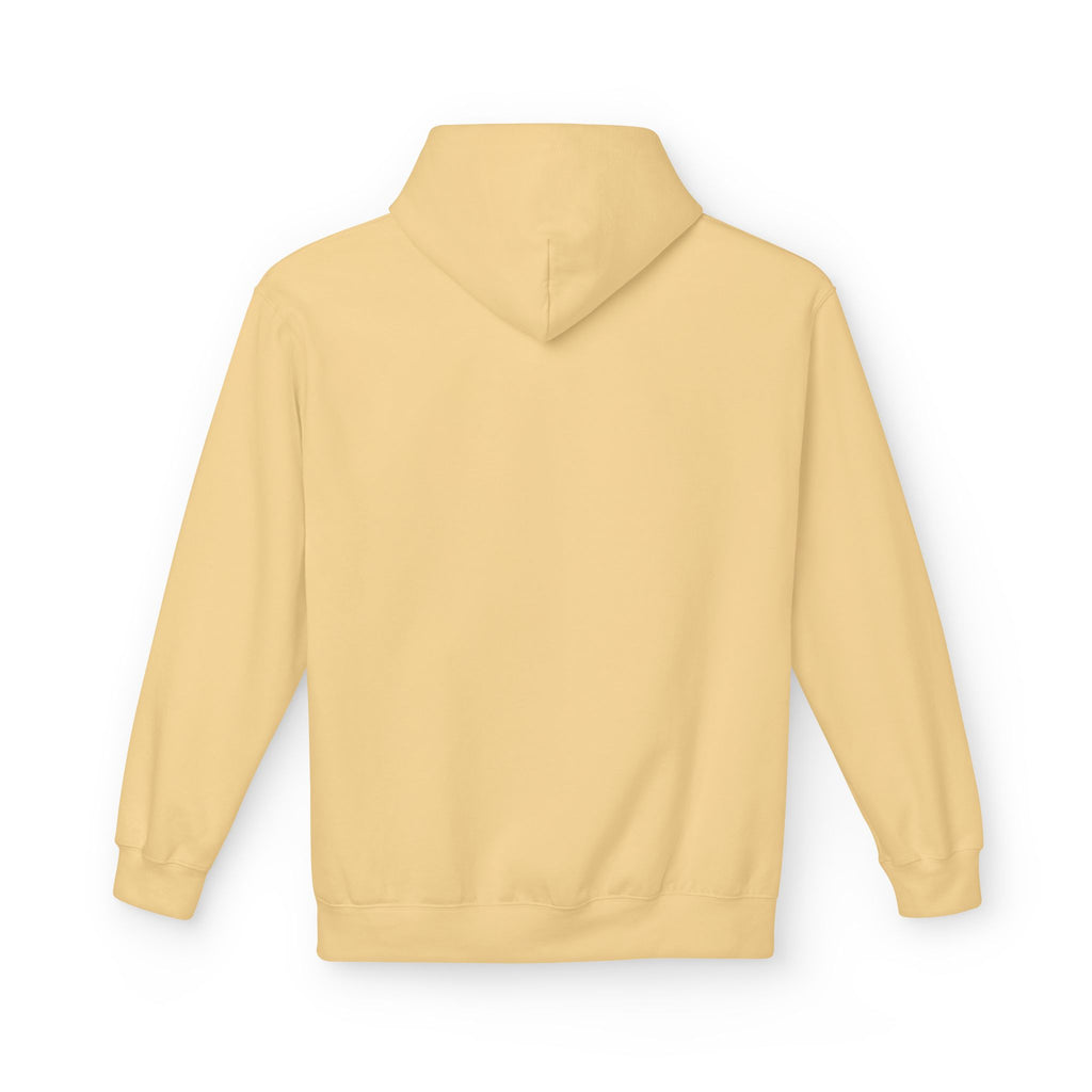 Sand hoodie with hood and kangaroo pocket