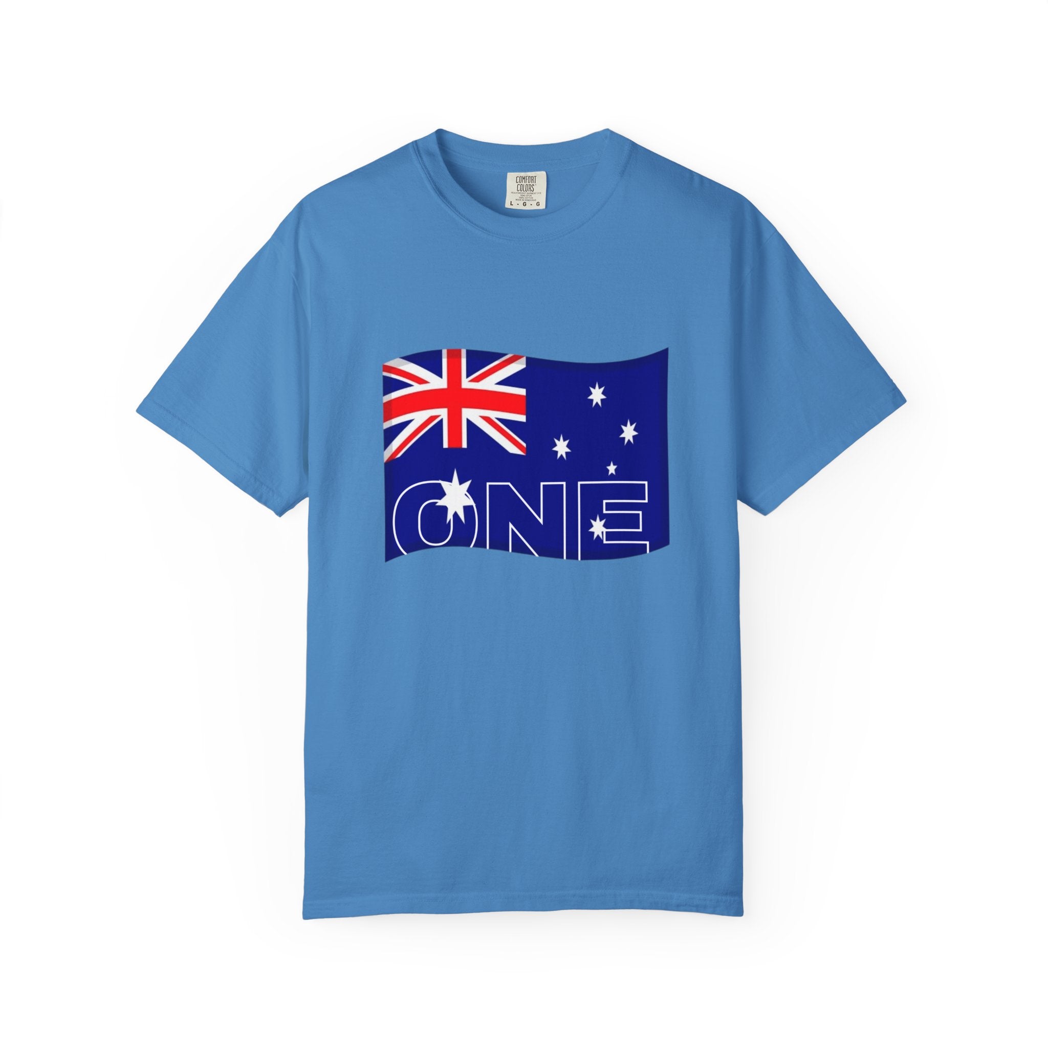 Australia Flag "One" Graphic T-Shirt