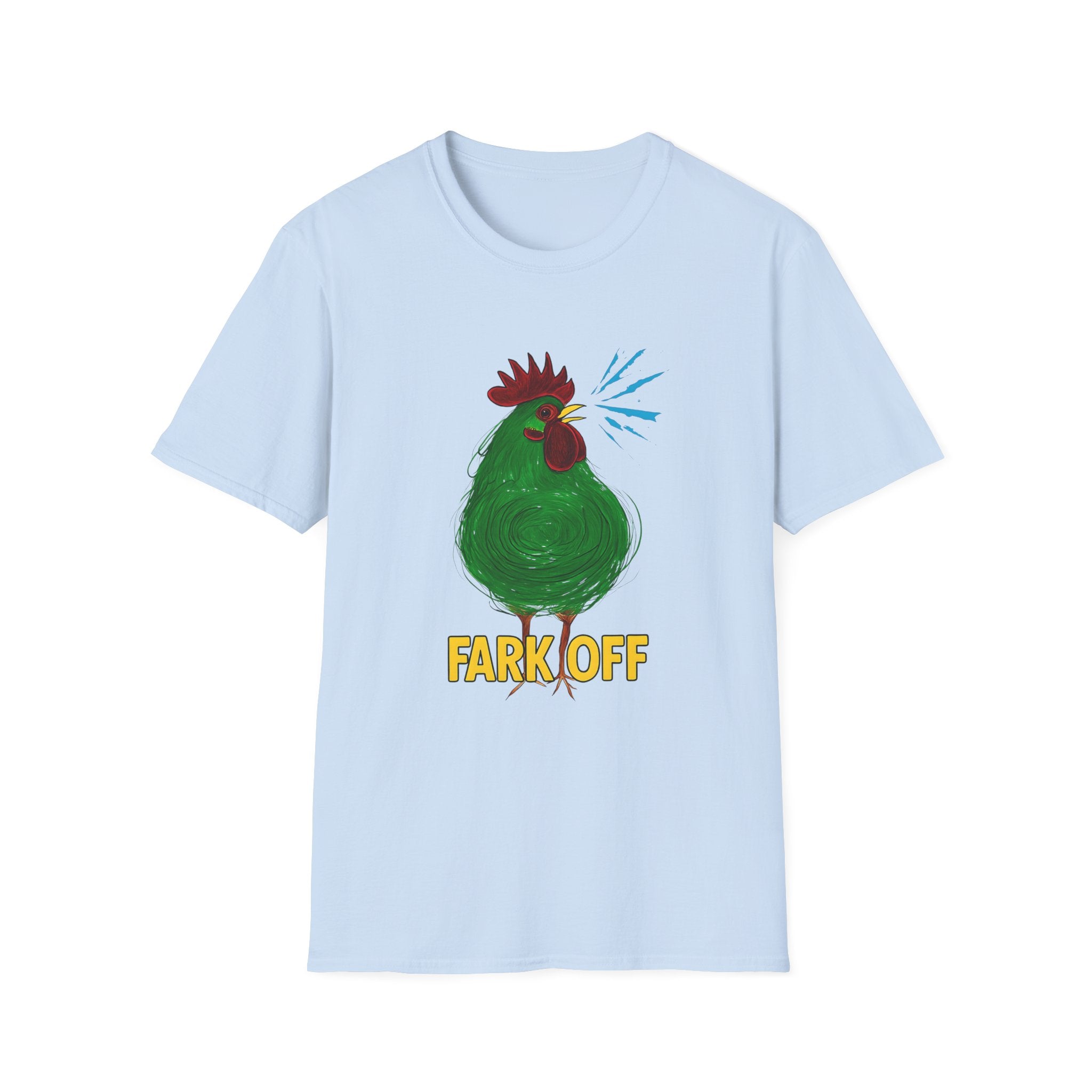 Funny Chicken Graphic T-Shirt, Humor Tee, Farm-Inspired Apparel, Gift for Chicken Lovers, Meme Shirt, Casual Wear