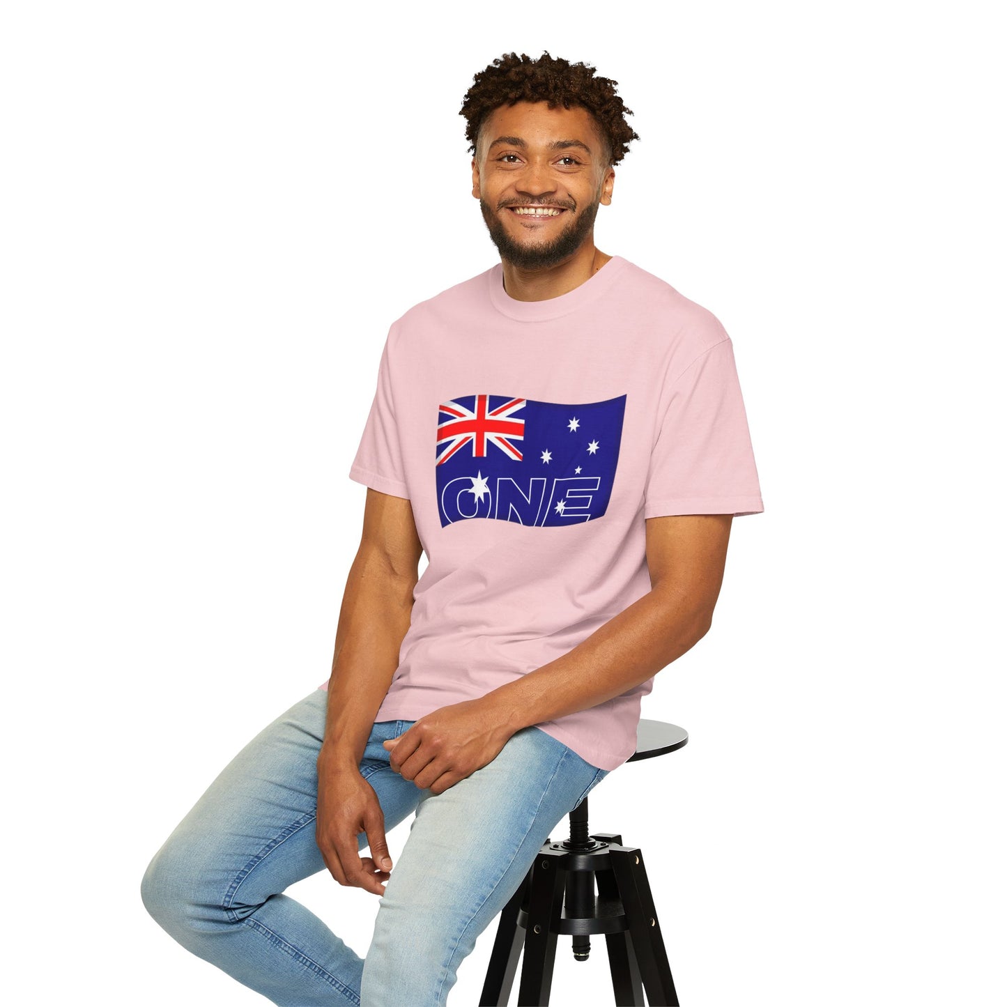 Australia Flag "One" Graphic T-Shirt