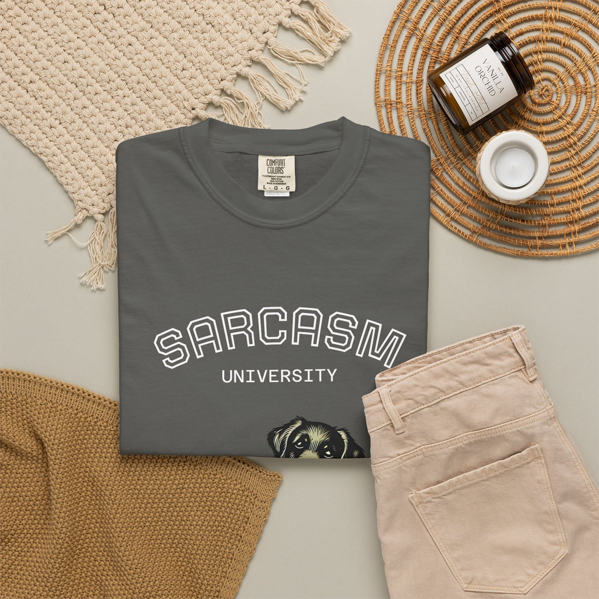 Sarcasm University, Hot Dog Unisex T-Shirt