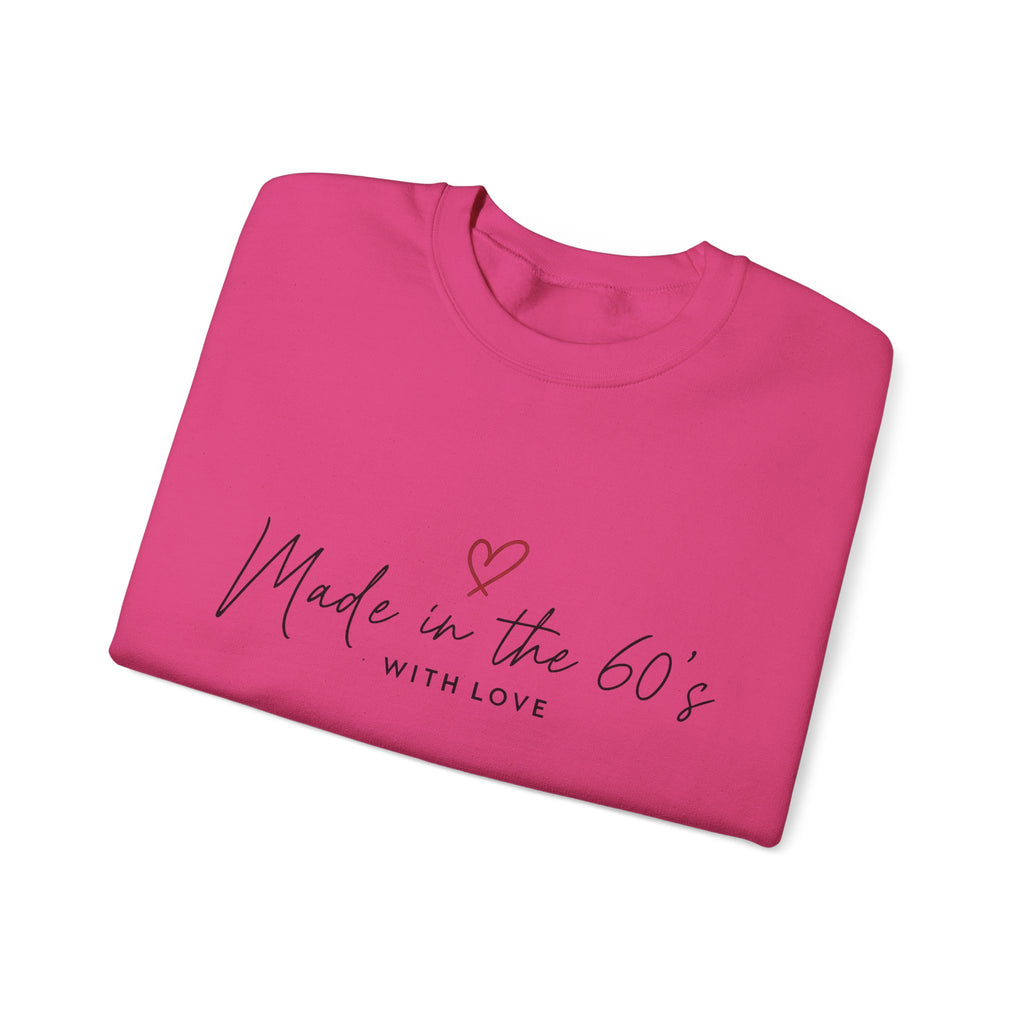 Made in the 60's Unisex Heavy Blend Crewneck Sweatshirt - Made in the 60's with love..