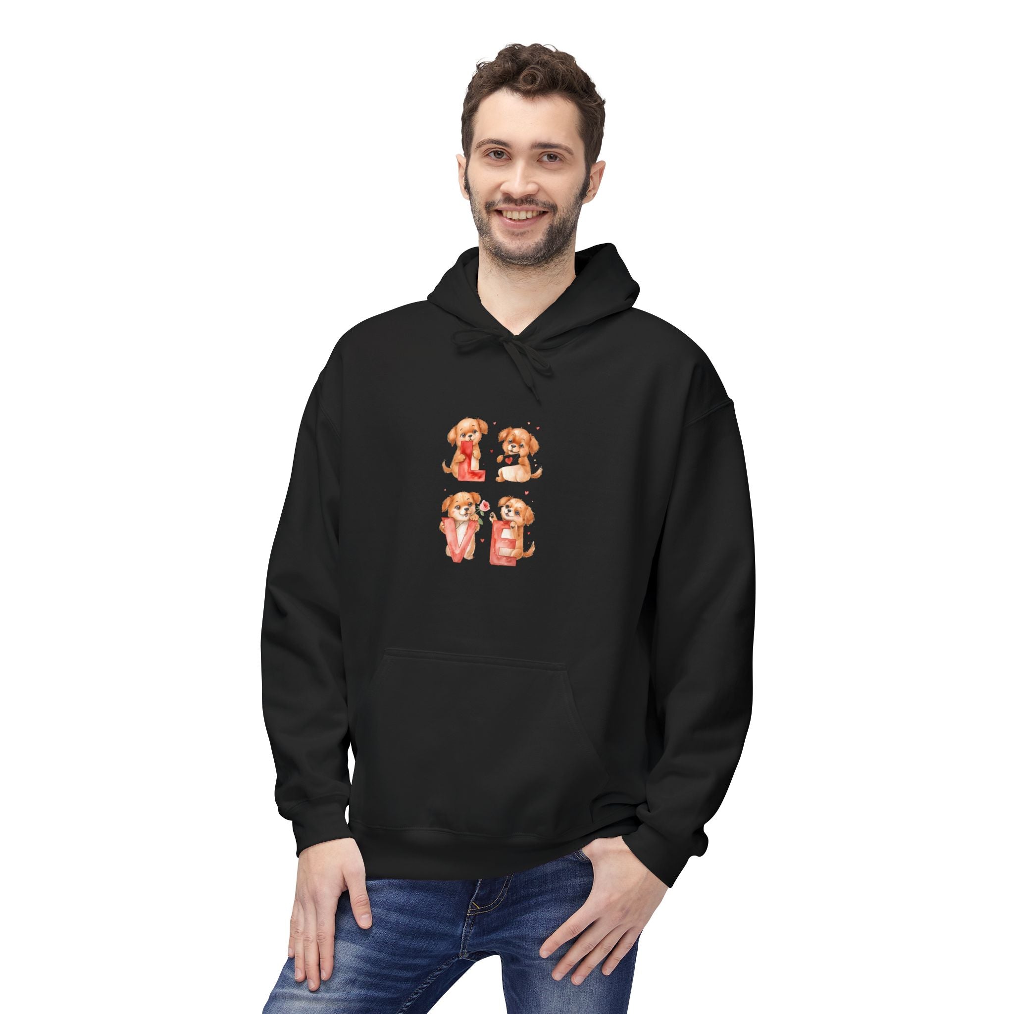 Cute Dog Unisex Heavy Blend Hoodie