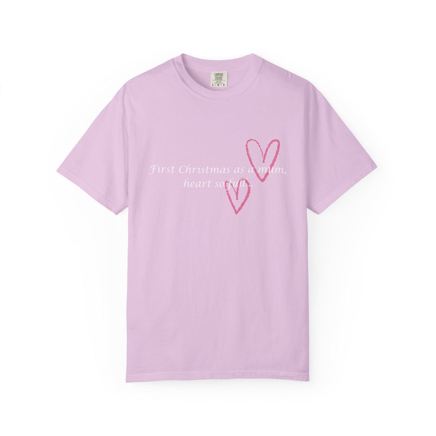 First Christmas as a Mum Heart T-Shirt