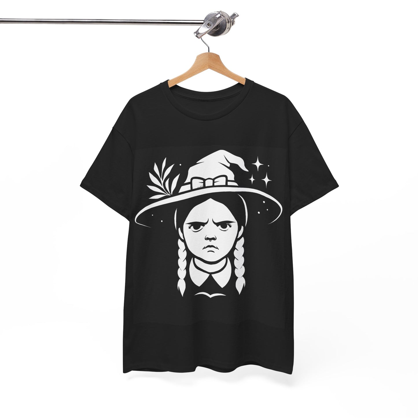 Witchy Vibes Unisex Tee, Spooky Tee, Halloween Shirt, Gift for Witch Lovers, Casual Outfit, Graphic Tee