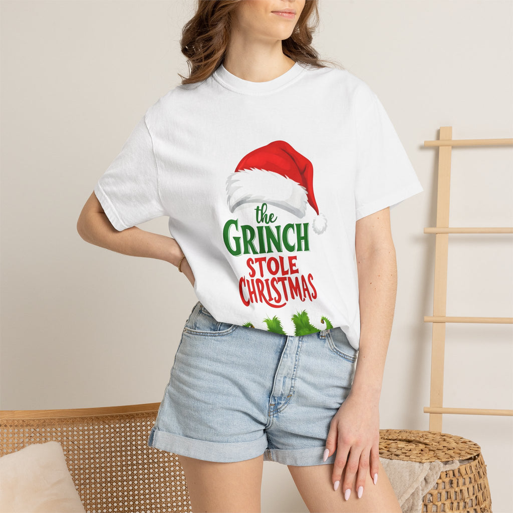 Inspired by The "Grinch Stole Christmas" Graphic -  T-Shirt