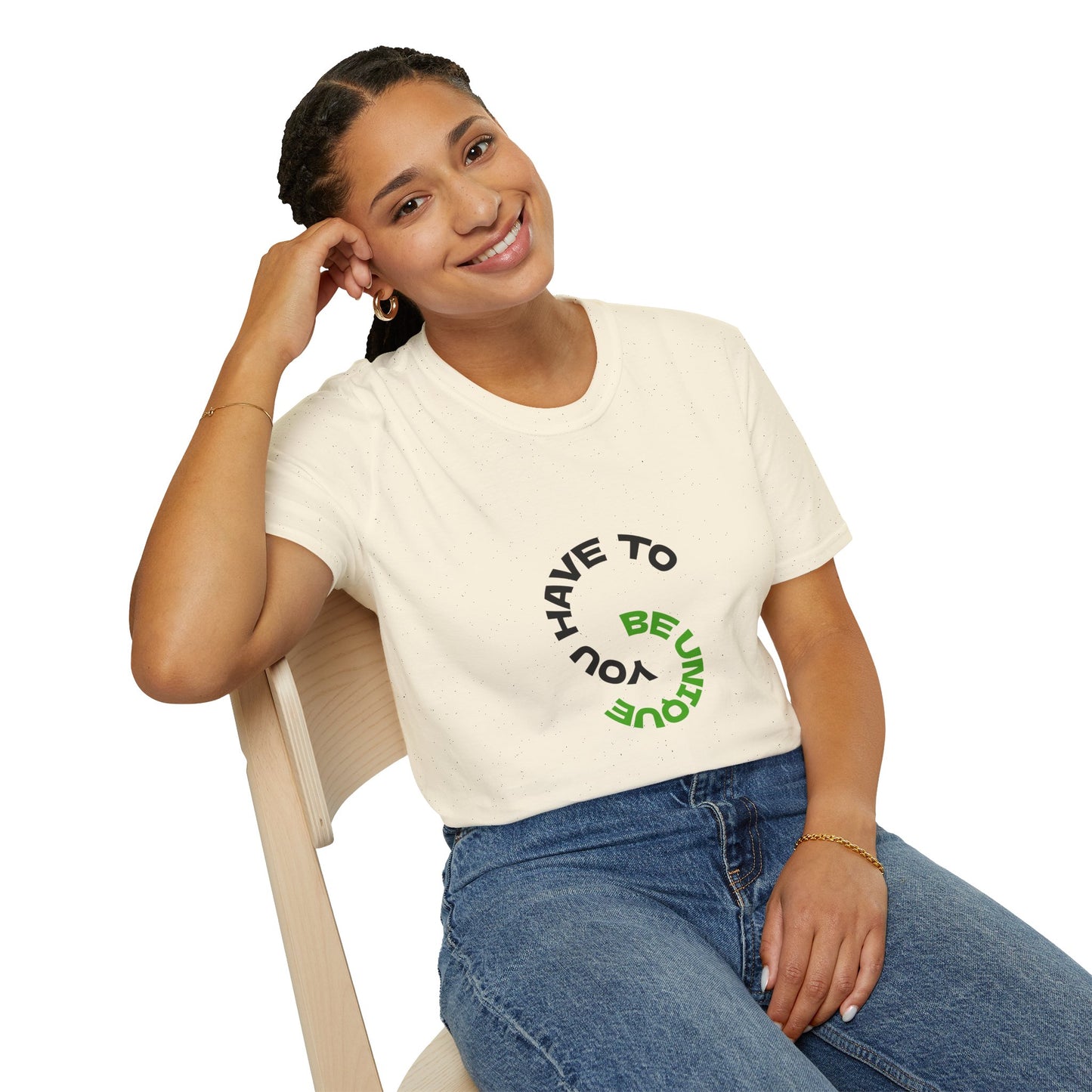 Inspirational Unisex Softstyle T-Shirt, Unique Graphic Shirt, Casual Wear, Vintage Style