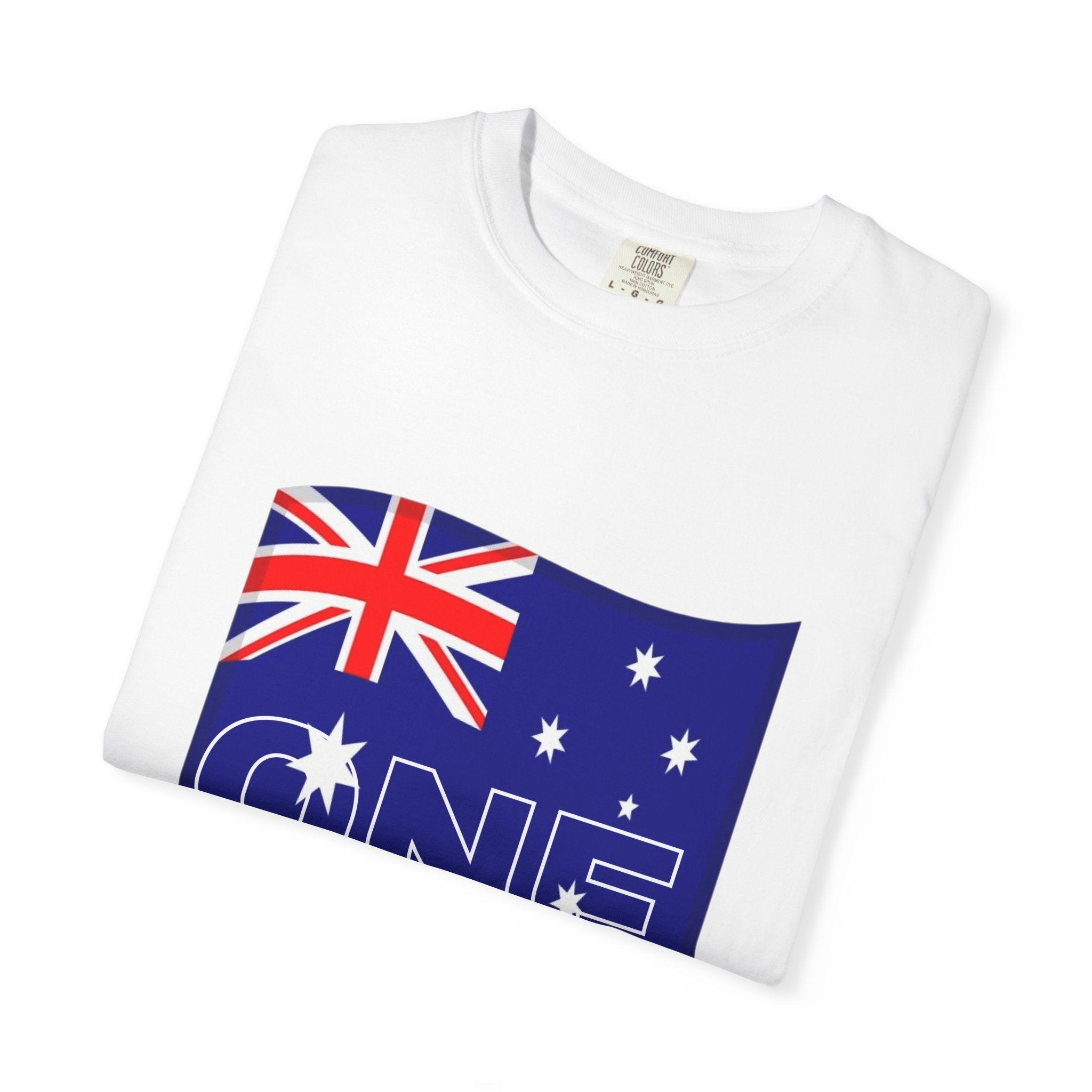 Australia Flag "One" Graphic T-Shirt