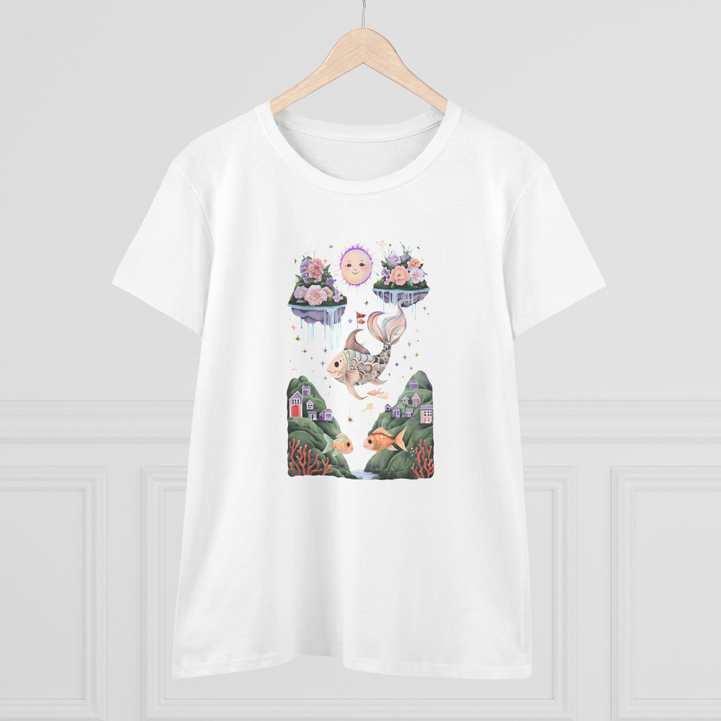 Whimsical Dreamcatcher Tee - Fun Graphic Cotton T-Shirt for Daydreamers, Casual Wear, Gift for Her, Summer Top, Unique Artwork