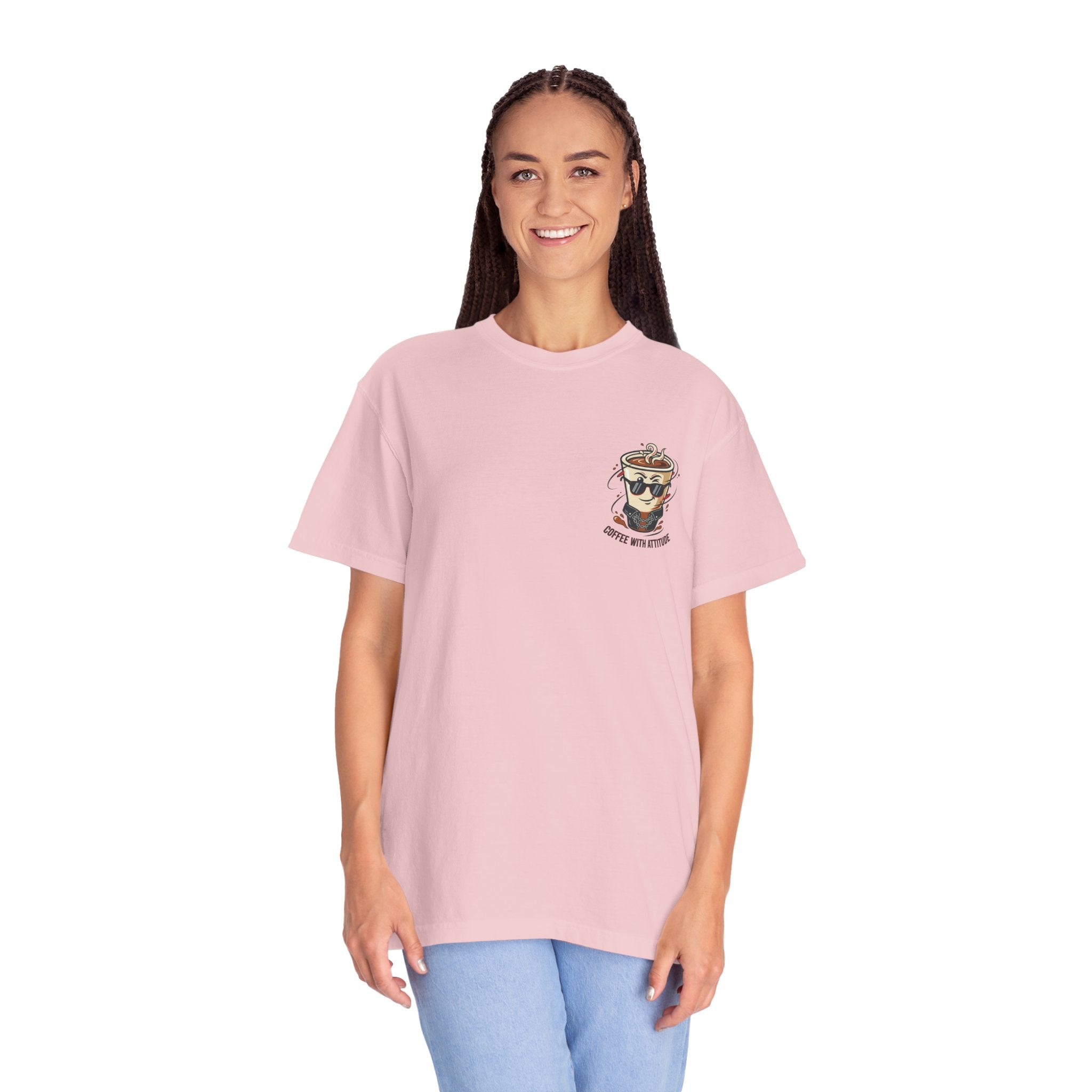 Running on Coffee & Attitude Mum T-Shirt