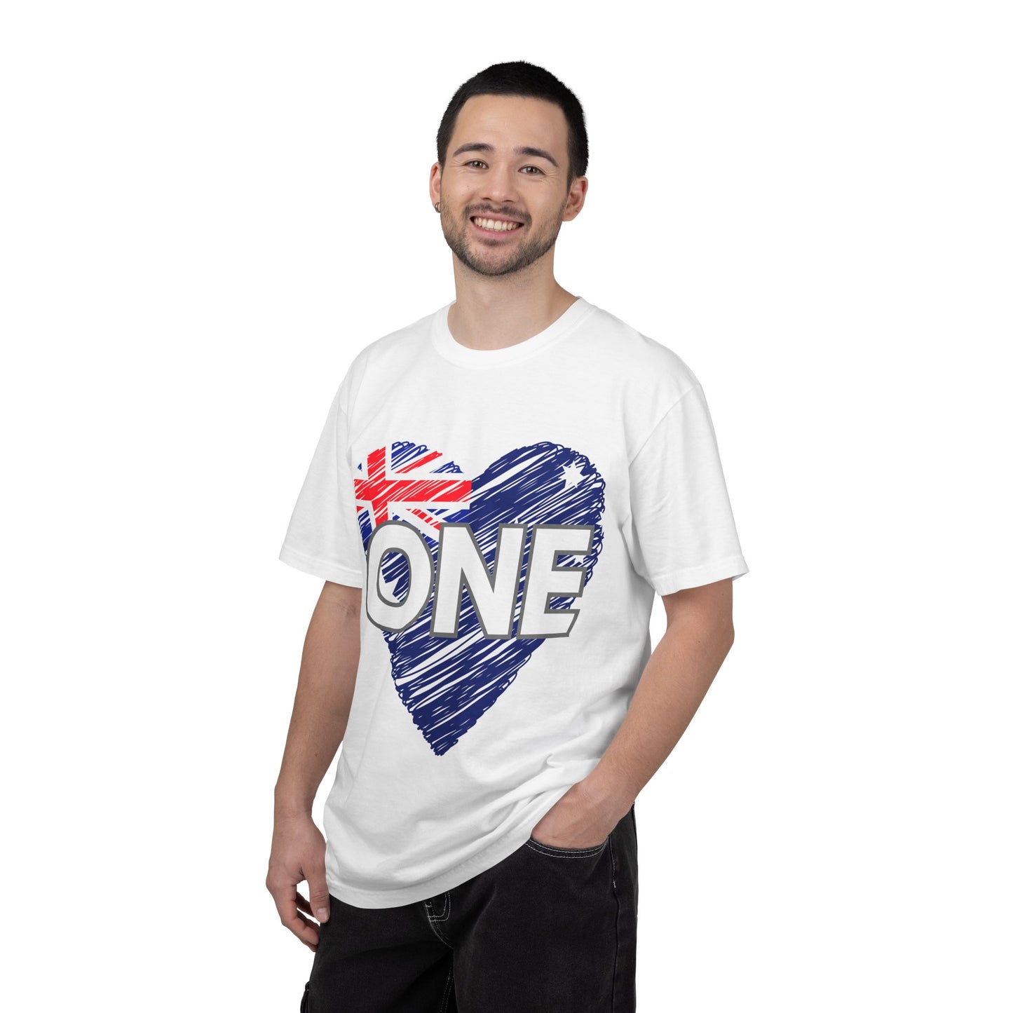 ONE Heart Australia Unity T-Shirt — Aussie Heart Graphic Tee