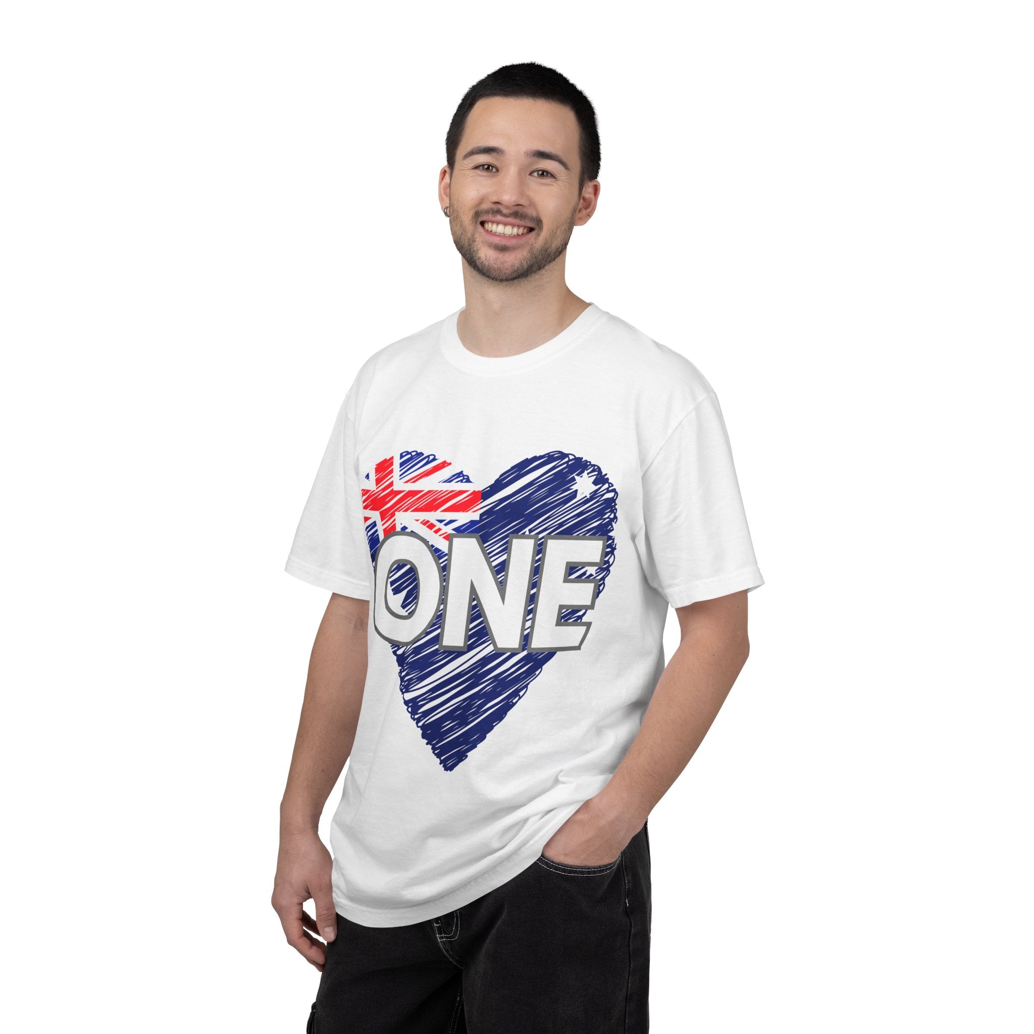 ONE Heart Australia Unity T-Shirt — Aussie Heart Graphic Tee