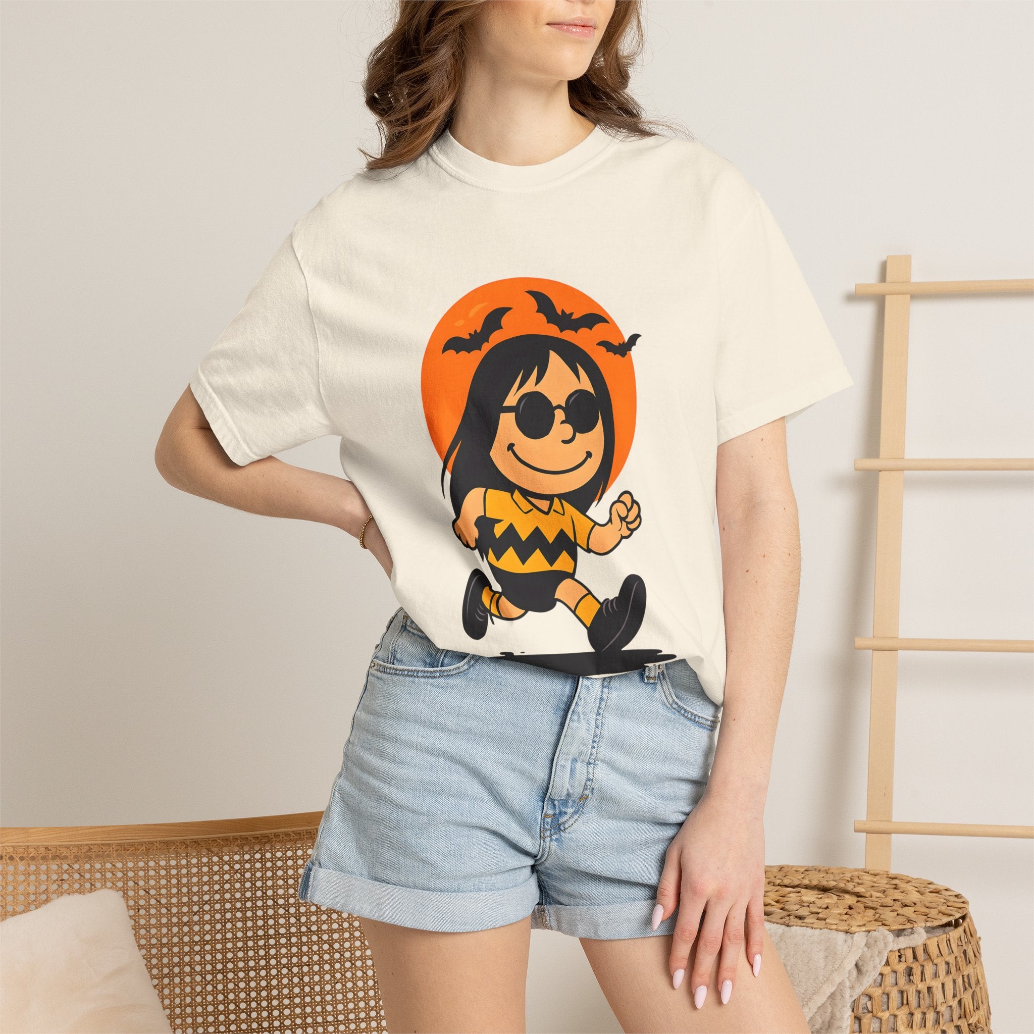 Madman Miles Ozzy Smiling & Running with Halloween Unisex T-Shirt