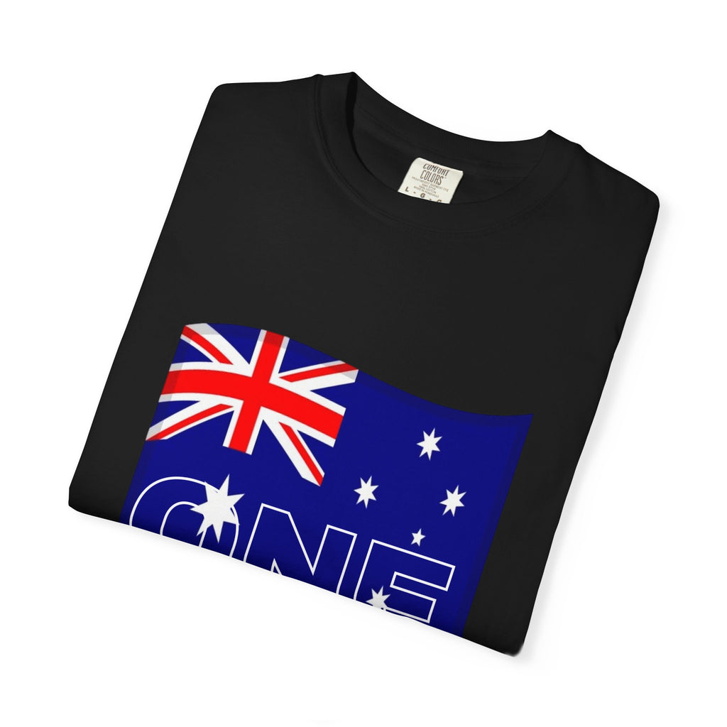 Australia Flag "One" Graphic T-Shirt