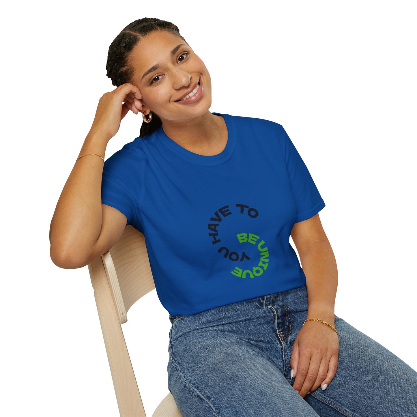 Inspirational Unisex Softstyle T-Shirt, Unique Graphic Shirt, Casual Wear, Vintage Style