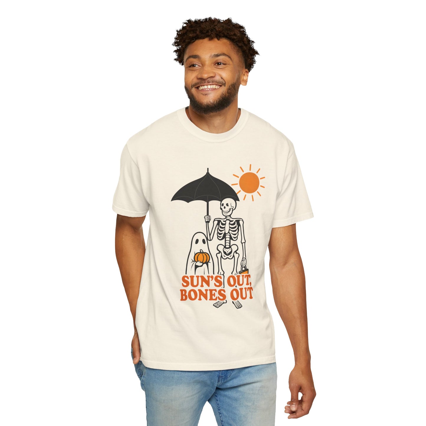 Fun Skeleton Graphic Tee for Halloween, Sun's Out Bones Out Shirt, Unisex T-Shirt, Perfect for Fall Celebrations, Spooky Season [...]