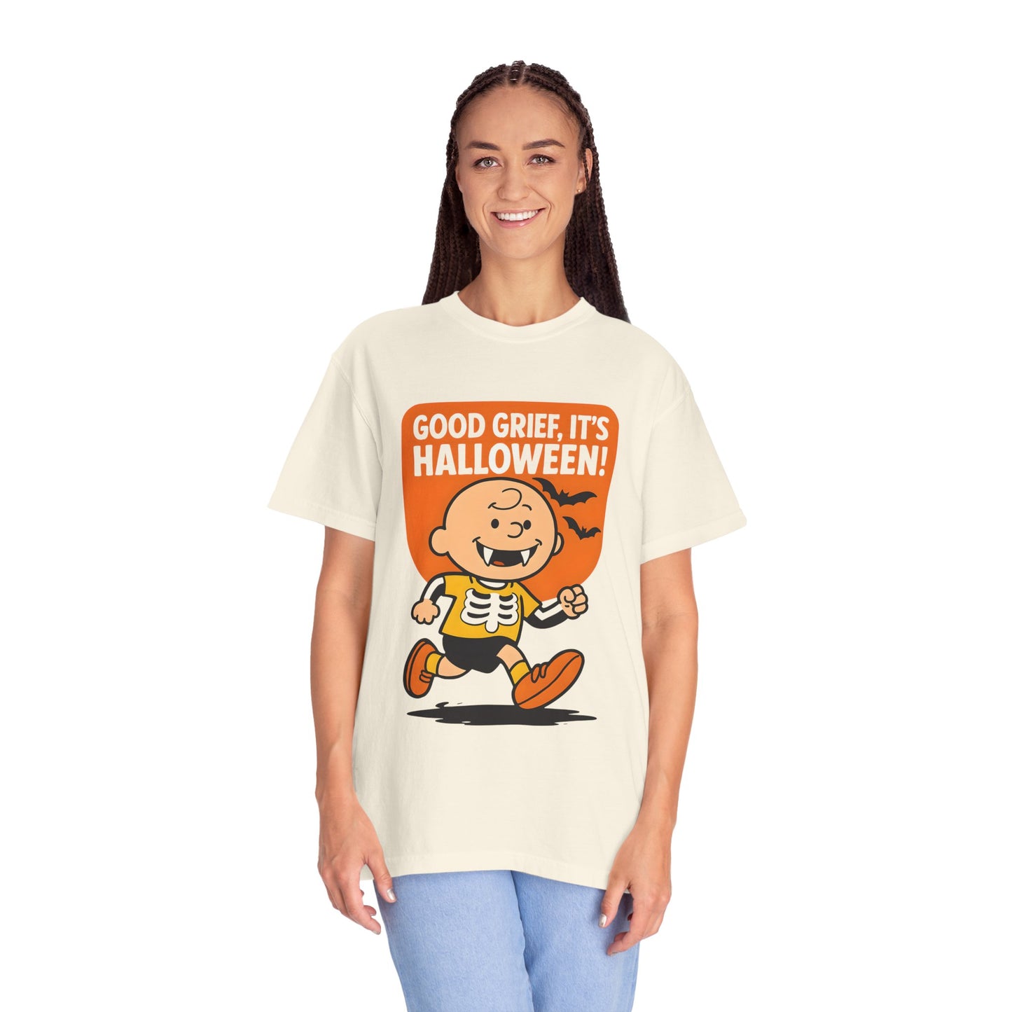 Halloween Charlie Unisex T-shirt - Good Grief Design