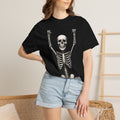 Hands Up, Vintage T-Shirt Skeleton Unisex Graphic