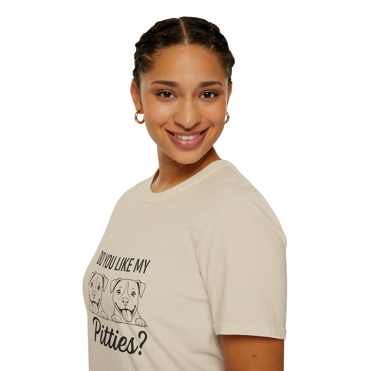 Do You Like My Pitties? Pitbull T-Shirt — Cute Rescue Dog Tee for Pitbull Lovers