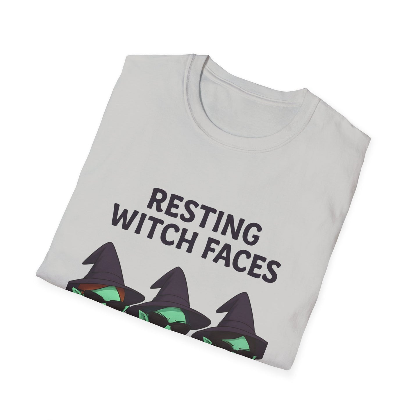 Resting Witch Faces Unisex Softstyle T-Shirt | Cute Halloween Tee, Witch Shirt, Gifts for Her, Spooky Season Apparel, Comfortable [...]
