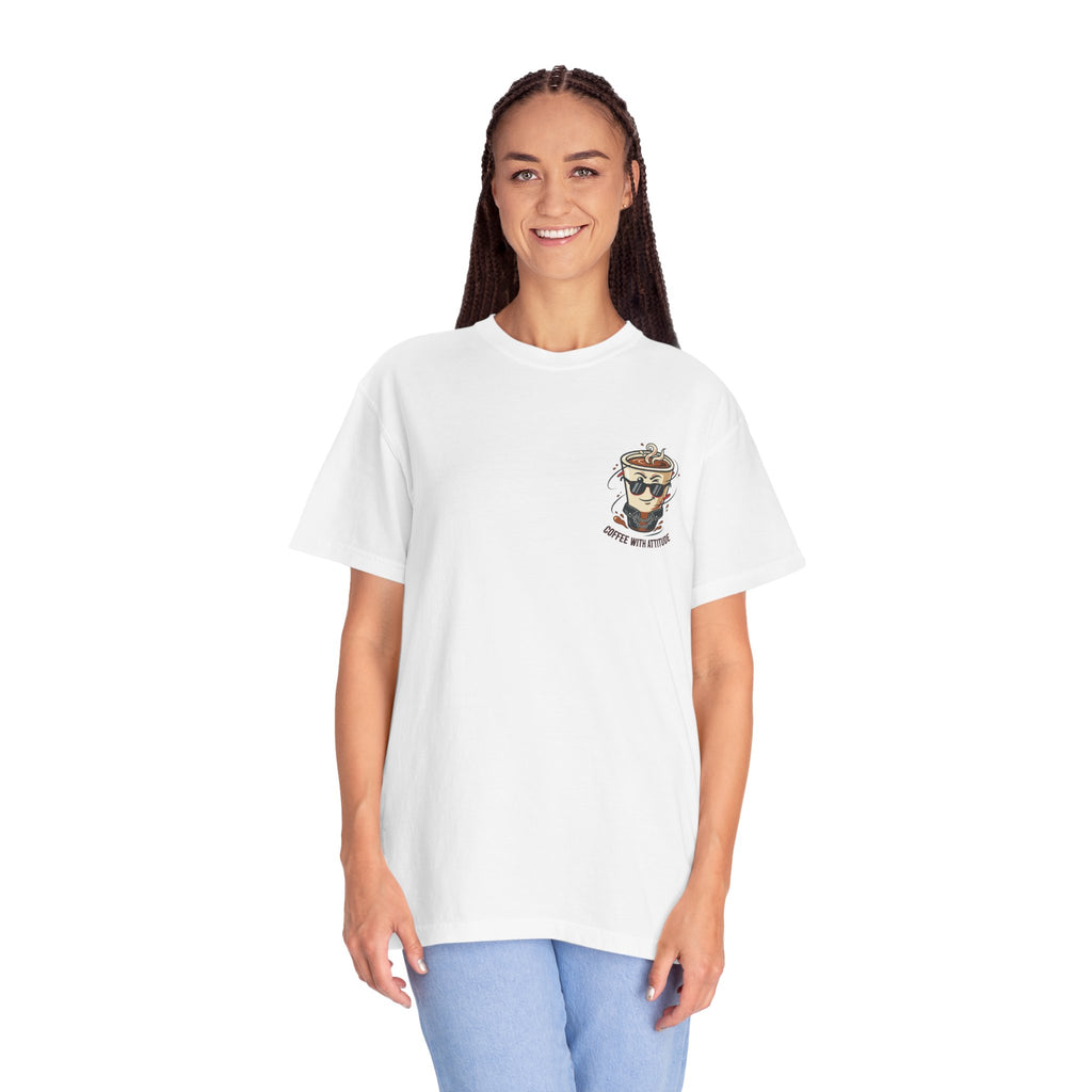 Running on Coffee & Attitude Mum T-Shirt
