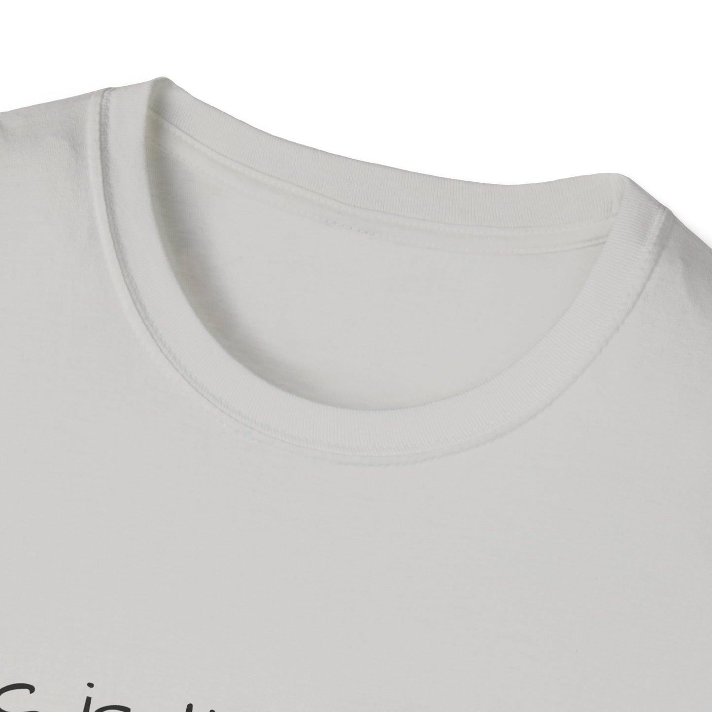 Unisex  Softstyle Tee, Unique Graphic Tee, Inspirational Quote