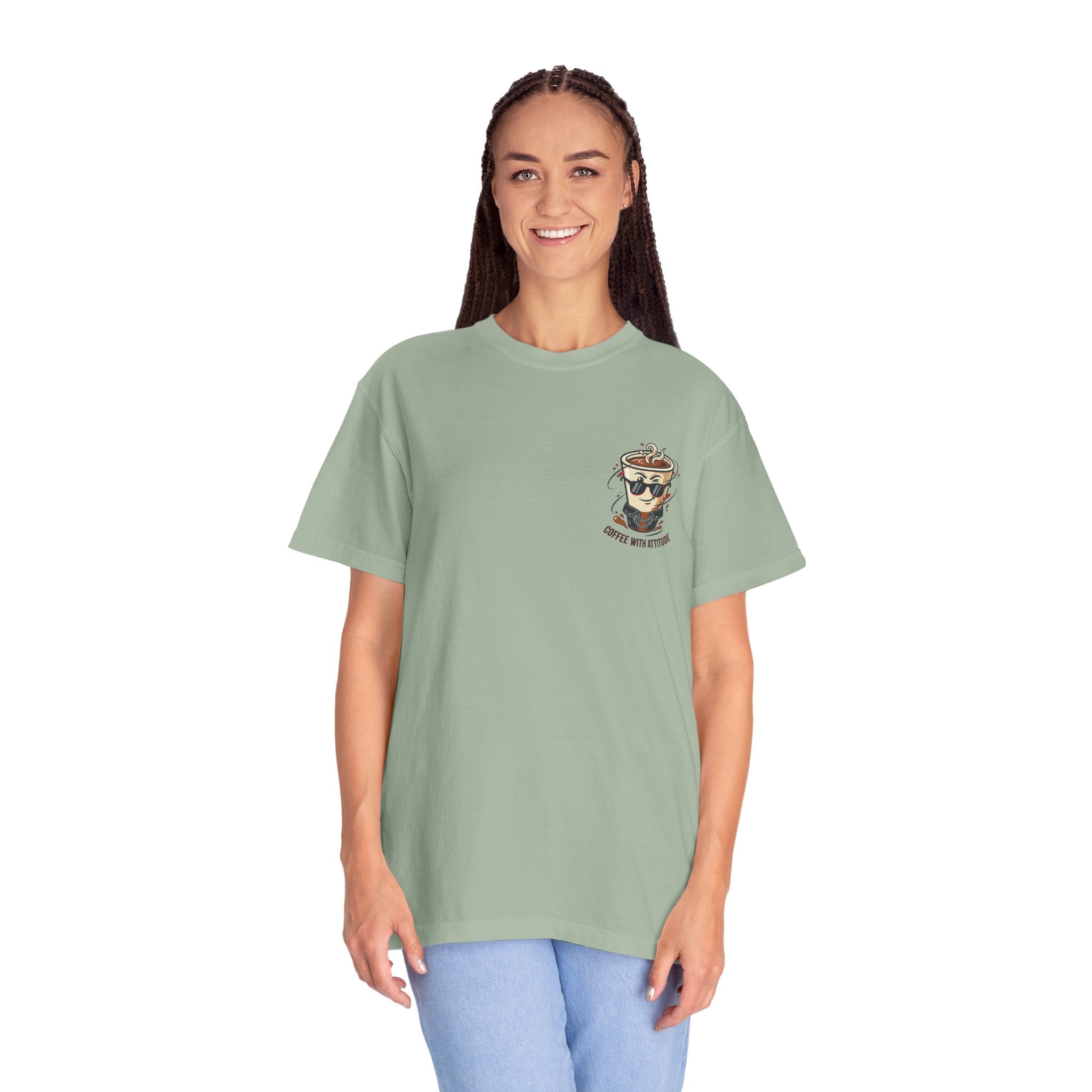 Running on Coffee & Attitude Mum T-Shirt