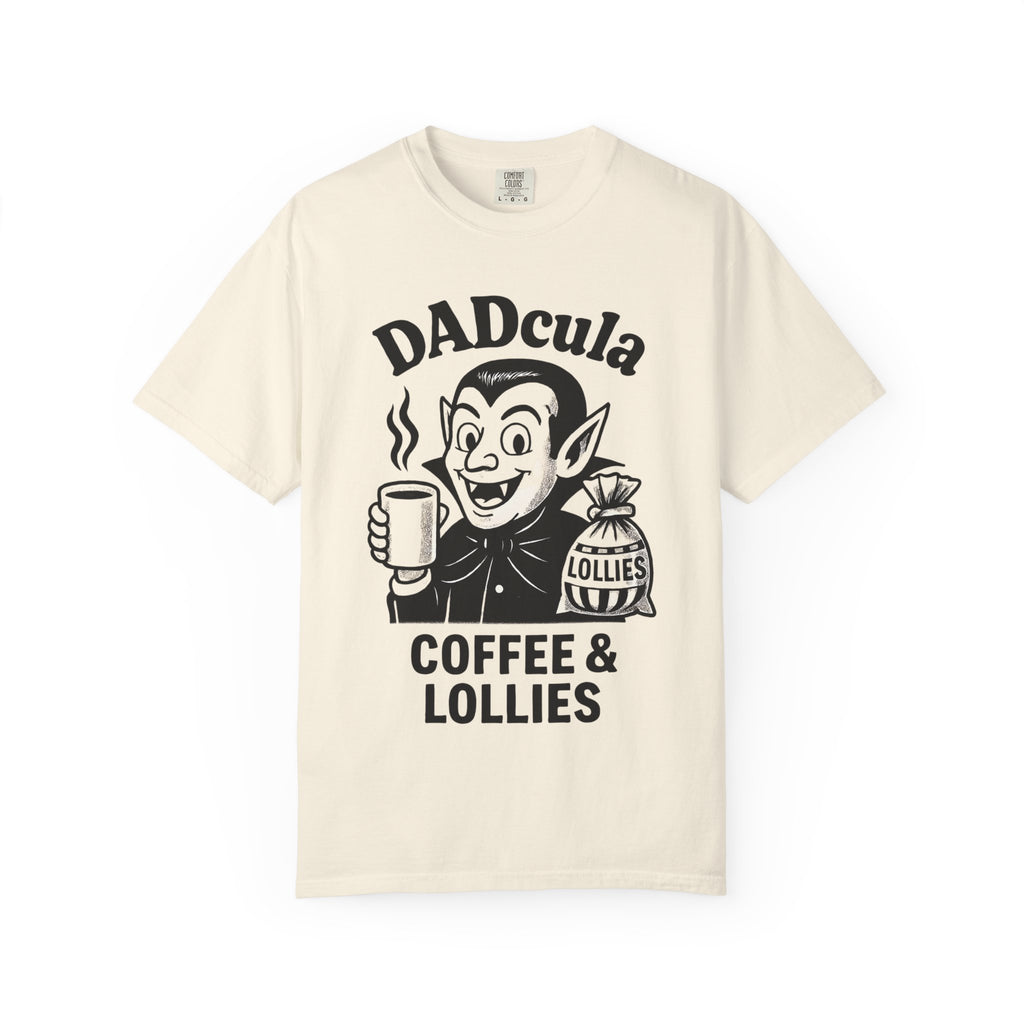 DADcula Coffee & Lollies Ivory T-Shirt
