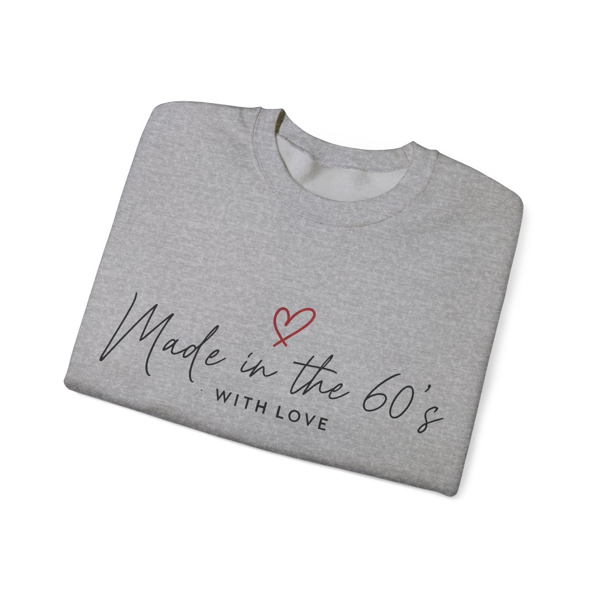Made in the 60's Unisex Heavy Blend™ Crewneck Sweatshirt - Made in the 60's with love..