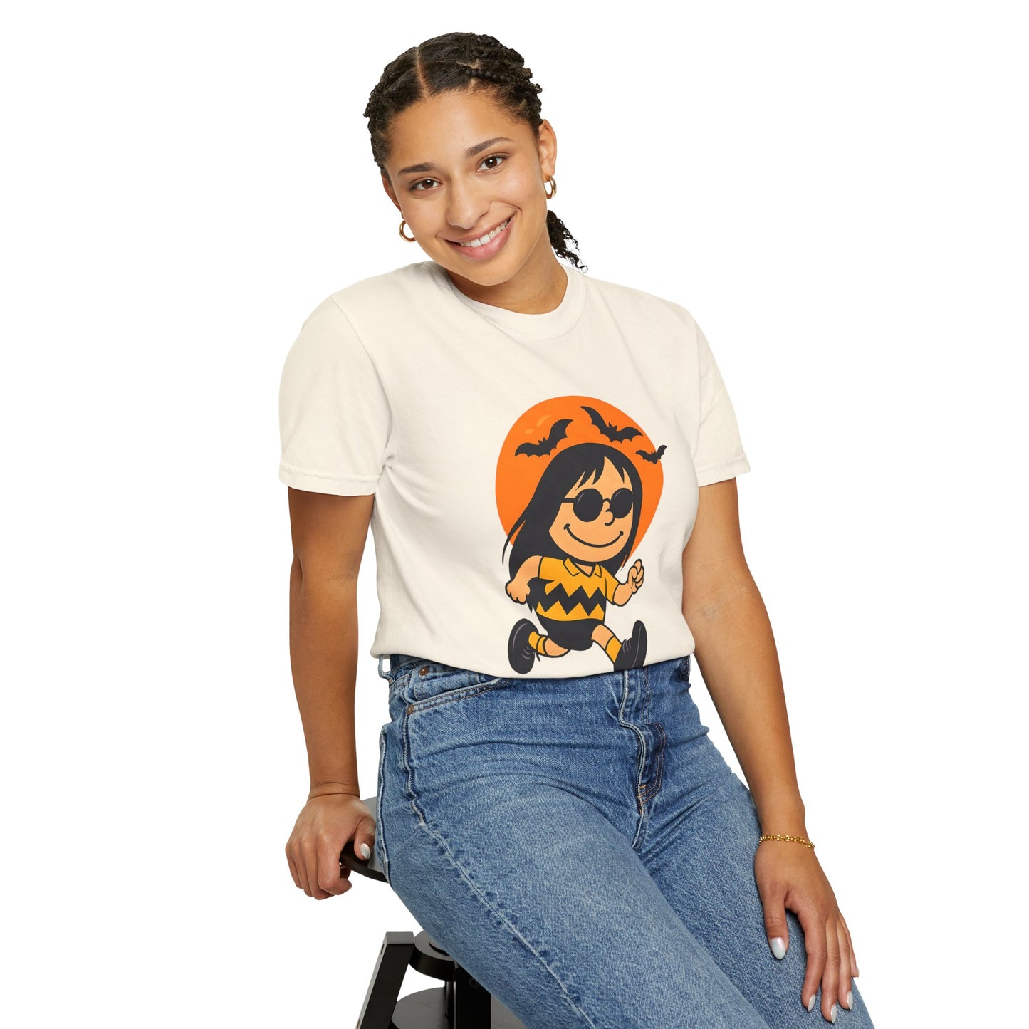 Madman Miles Ozzy Smiling & Running with Halloween Unisex T-Shirt