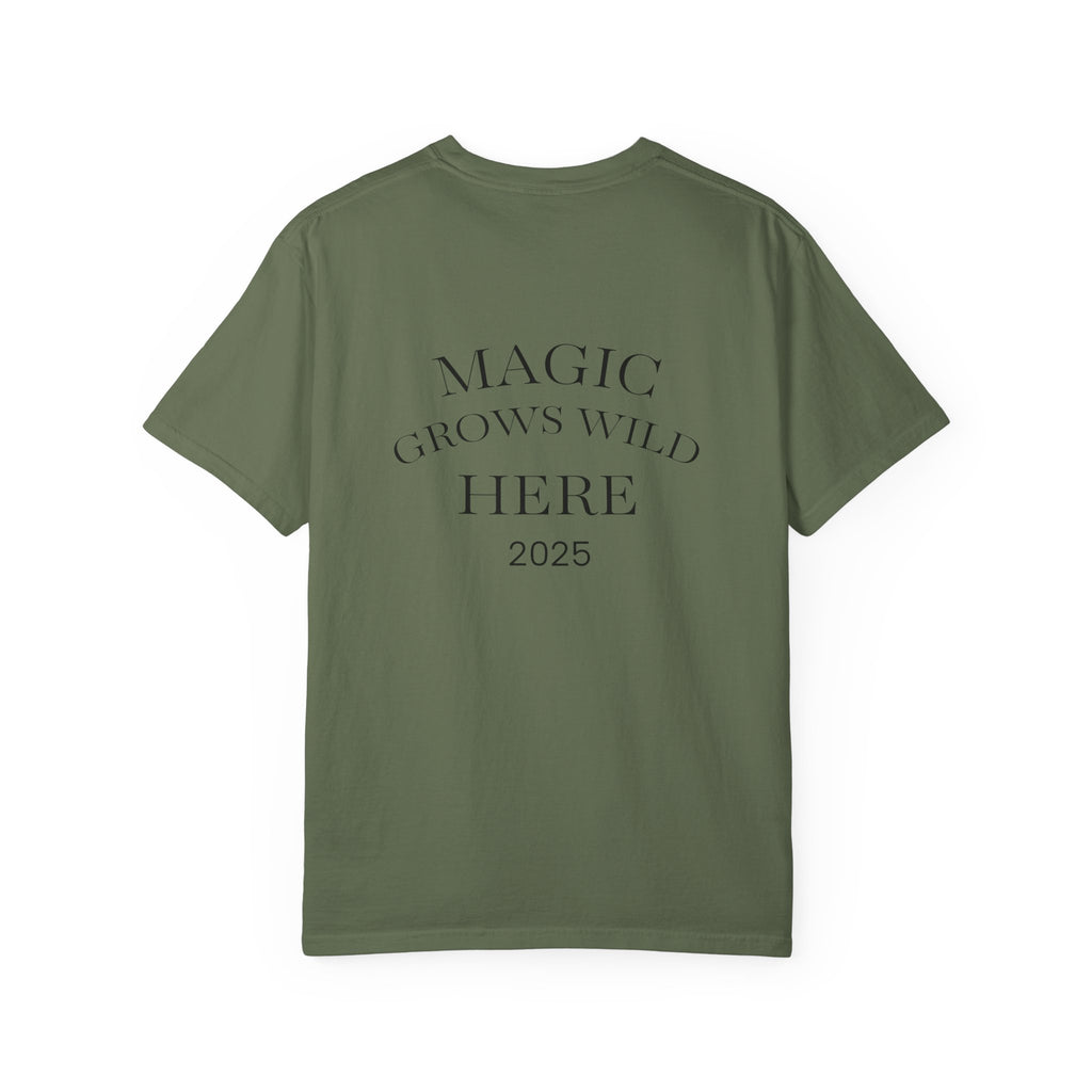 Whimsical Magic Women's Tee - Unique Cotton T-Shirt with Wild Nature Graphic, Perfect Witchy Gift