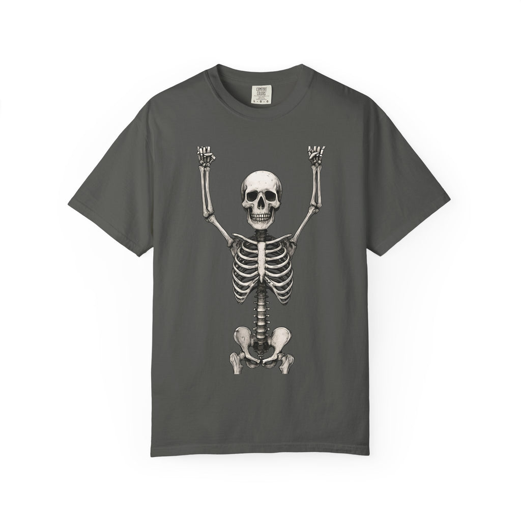 Hands Up, Vintage T-Shirt Skeleton Unisex Graphic