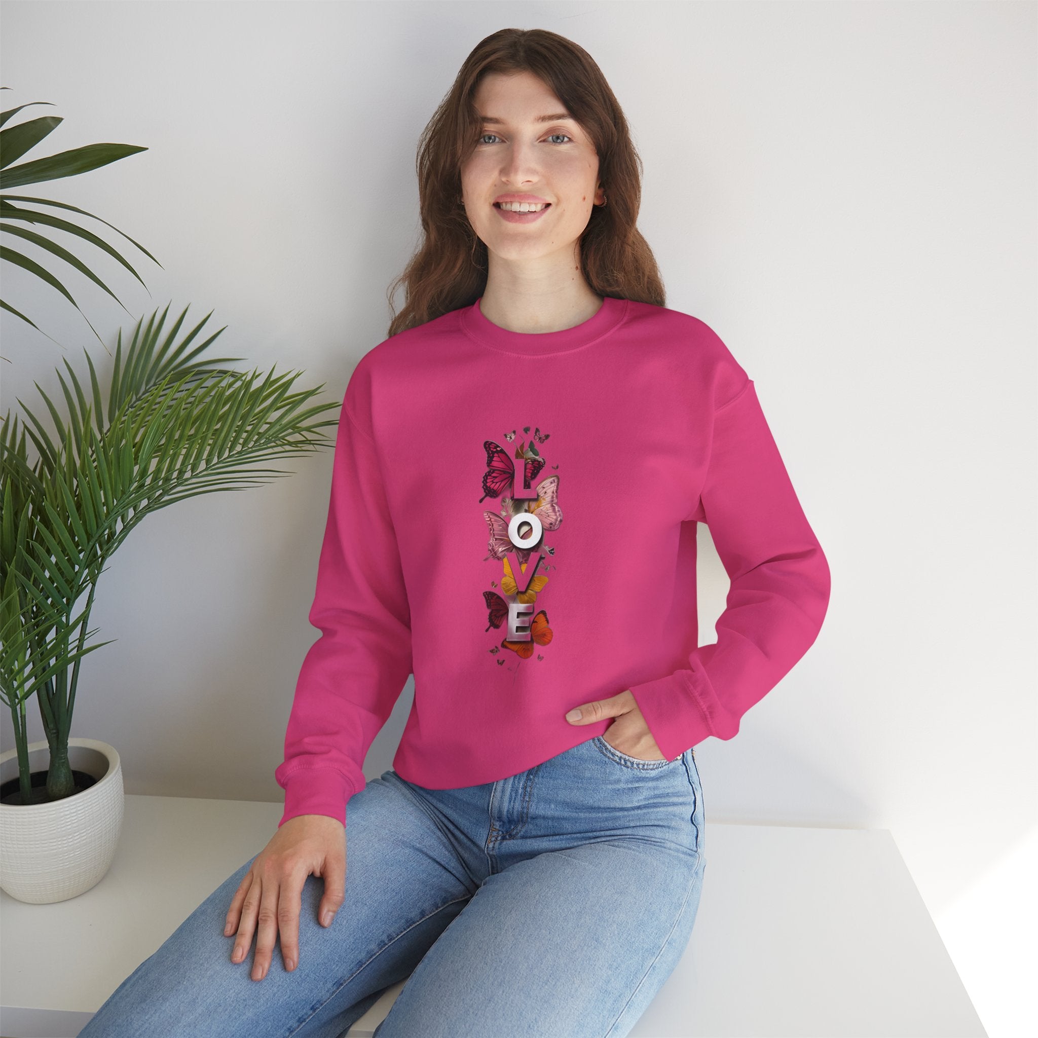 Valentine's Day Love Heart Sweatshirt