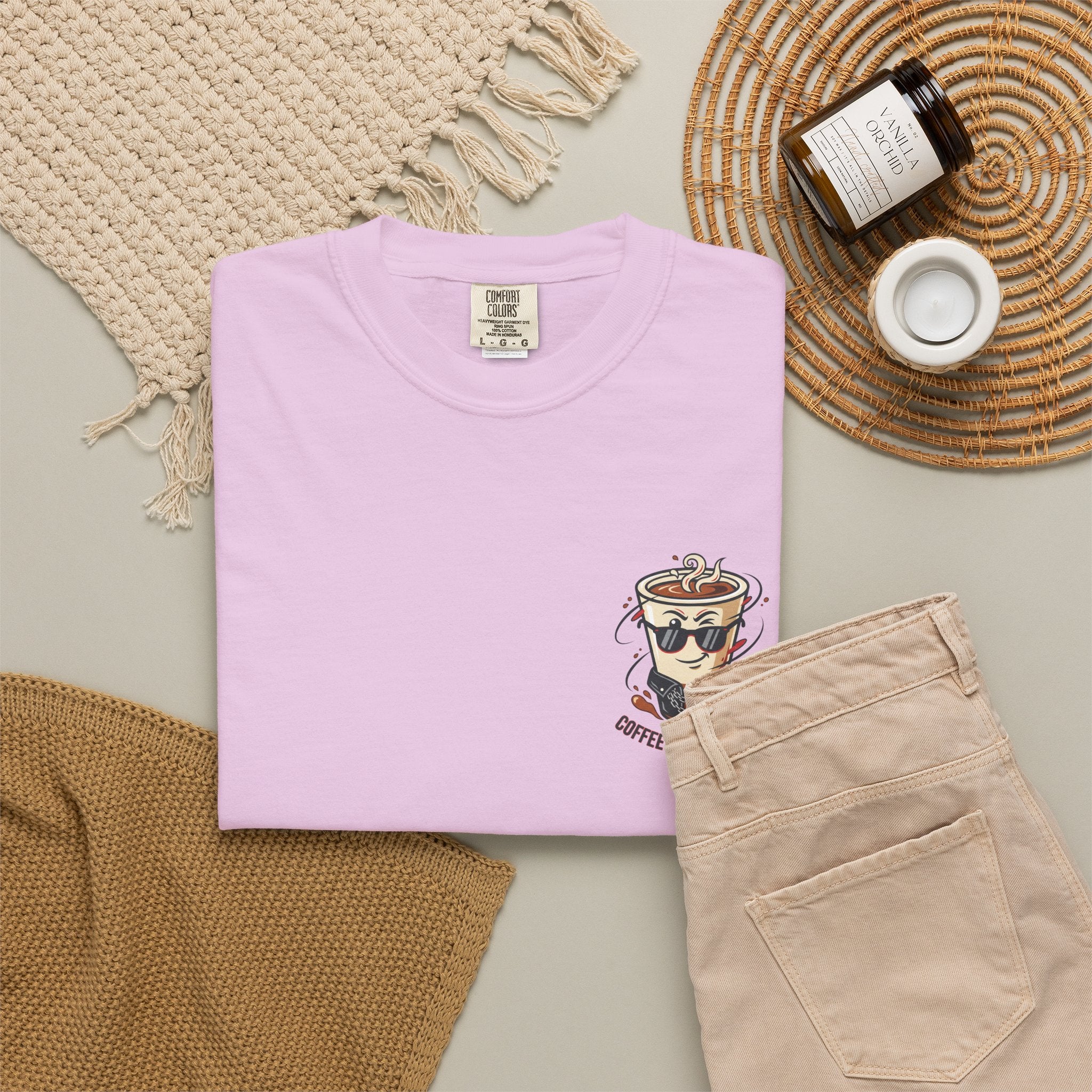 Running on Coffee & Attitude Mum T-Shirt