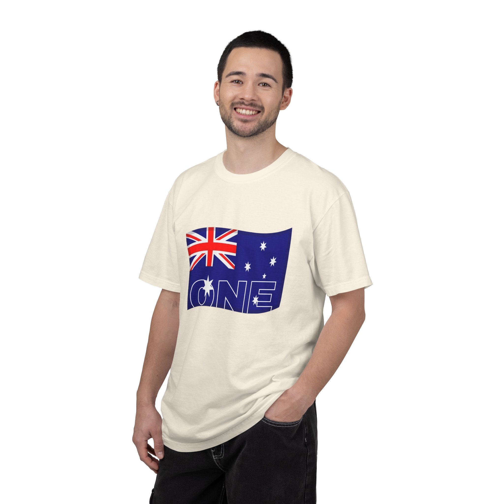 Australia Flag "One" Graphic T-Shirt
