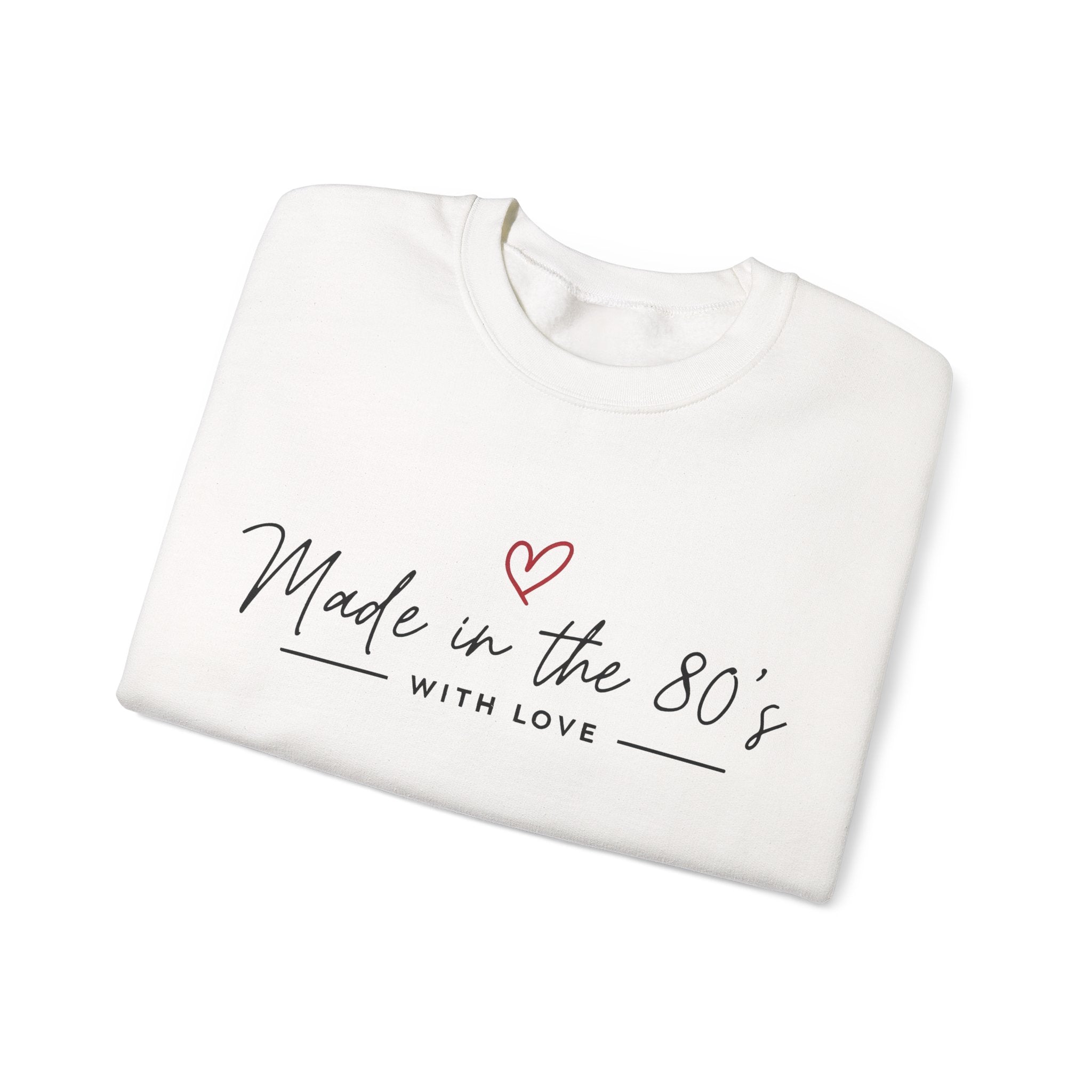 Made in the 80's Unisex Heavy Blend™ Crewneck Sweatshirt - Made in the 80's with love..