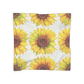 Sunflowers Silk-Look Scarf — Sunflowers Graphic Print