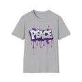 Peace Graffiti T-Shirt Ladies — Paint Drip Streetwear Tee